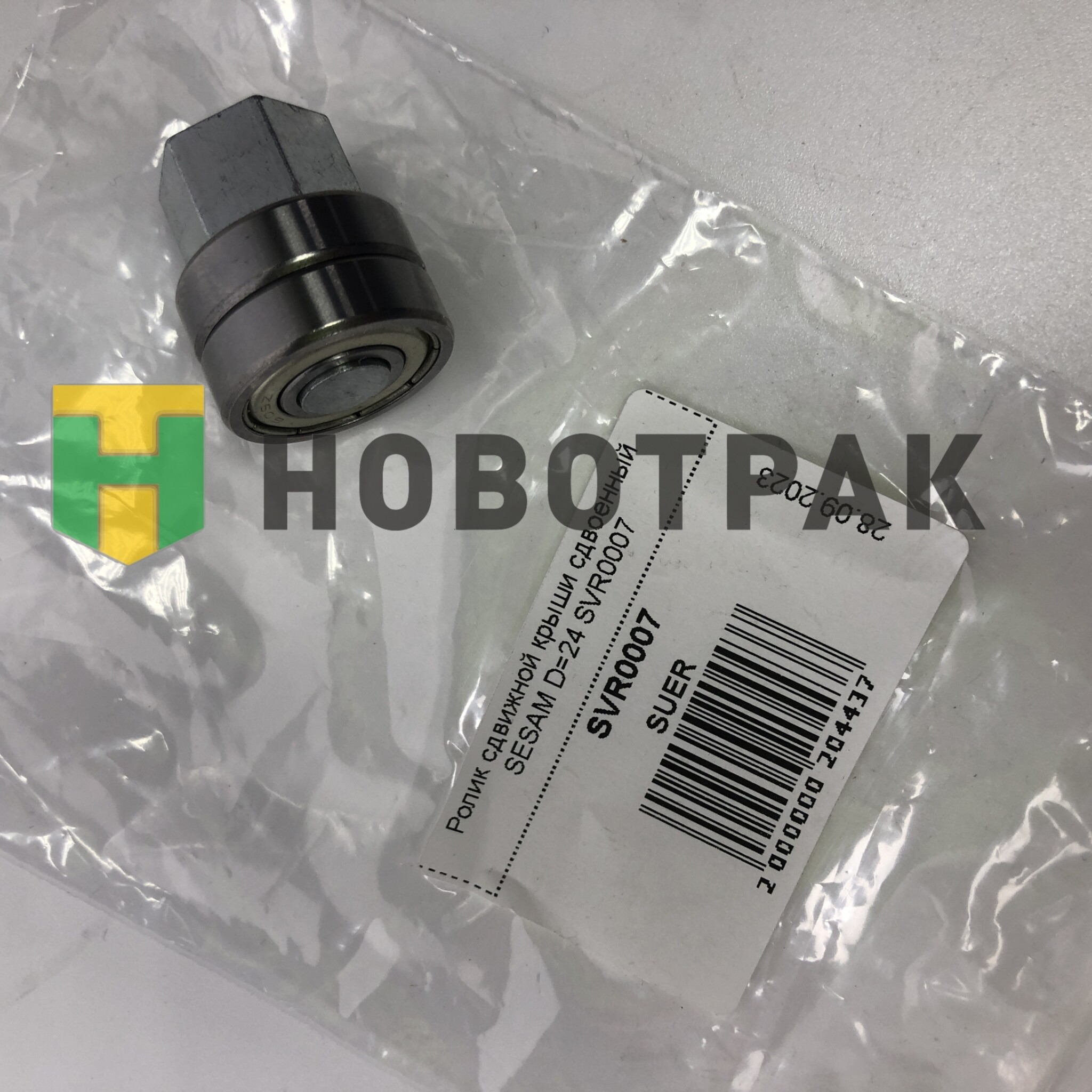 Ролик сдвижной крыши сдвоенный D=24 (Rodriguez) SVR0007
