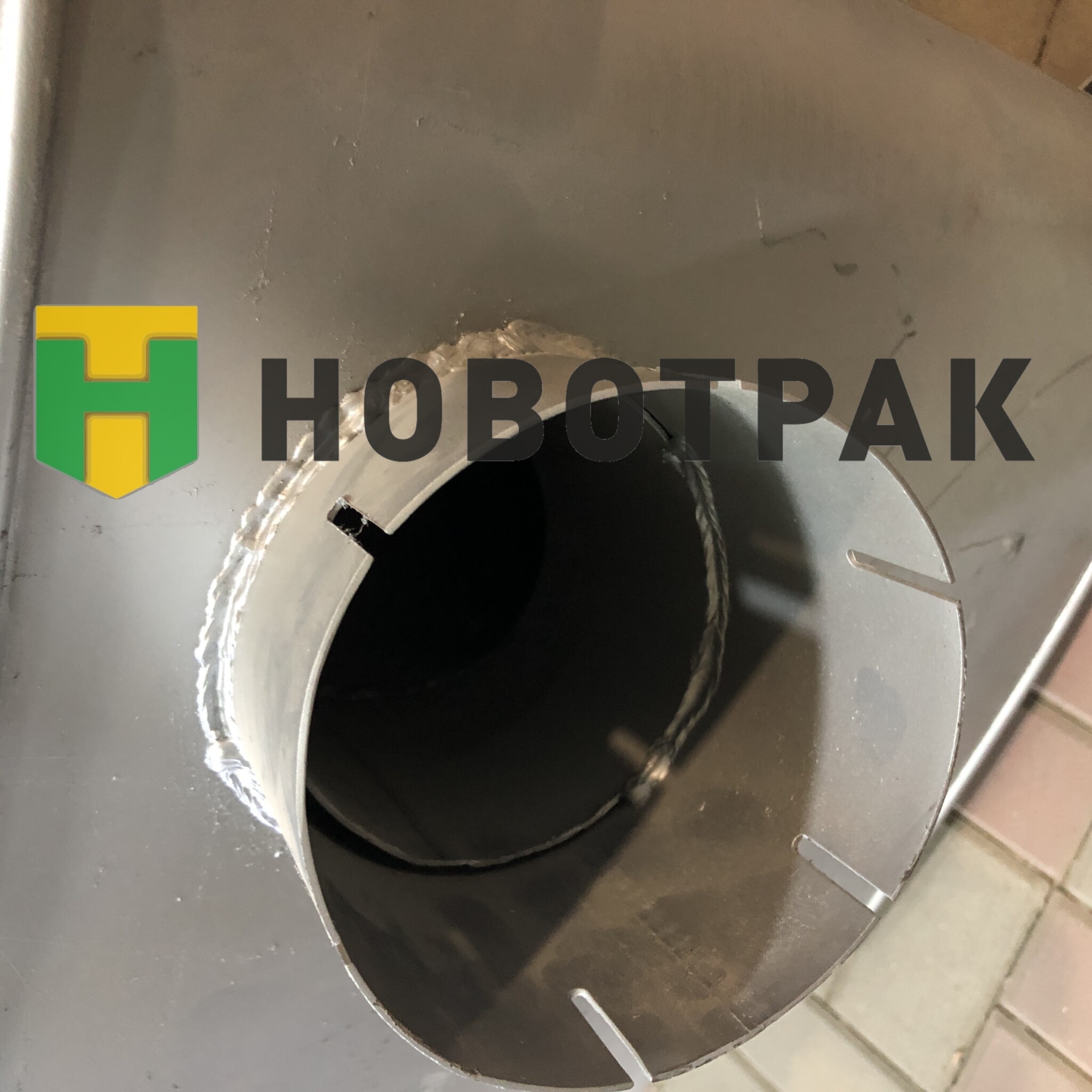 Глушитель основной MB Actros Евро-3 (бочка) 69770