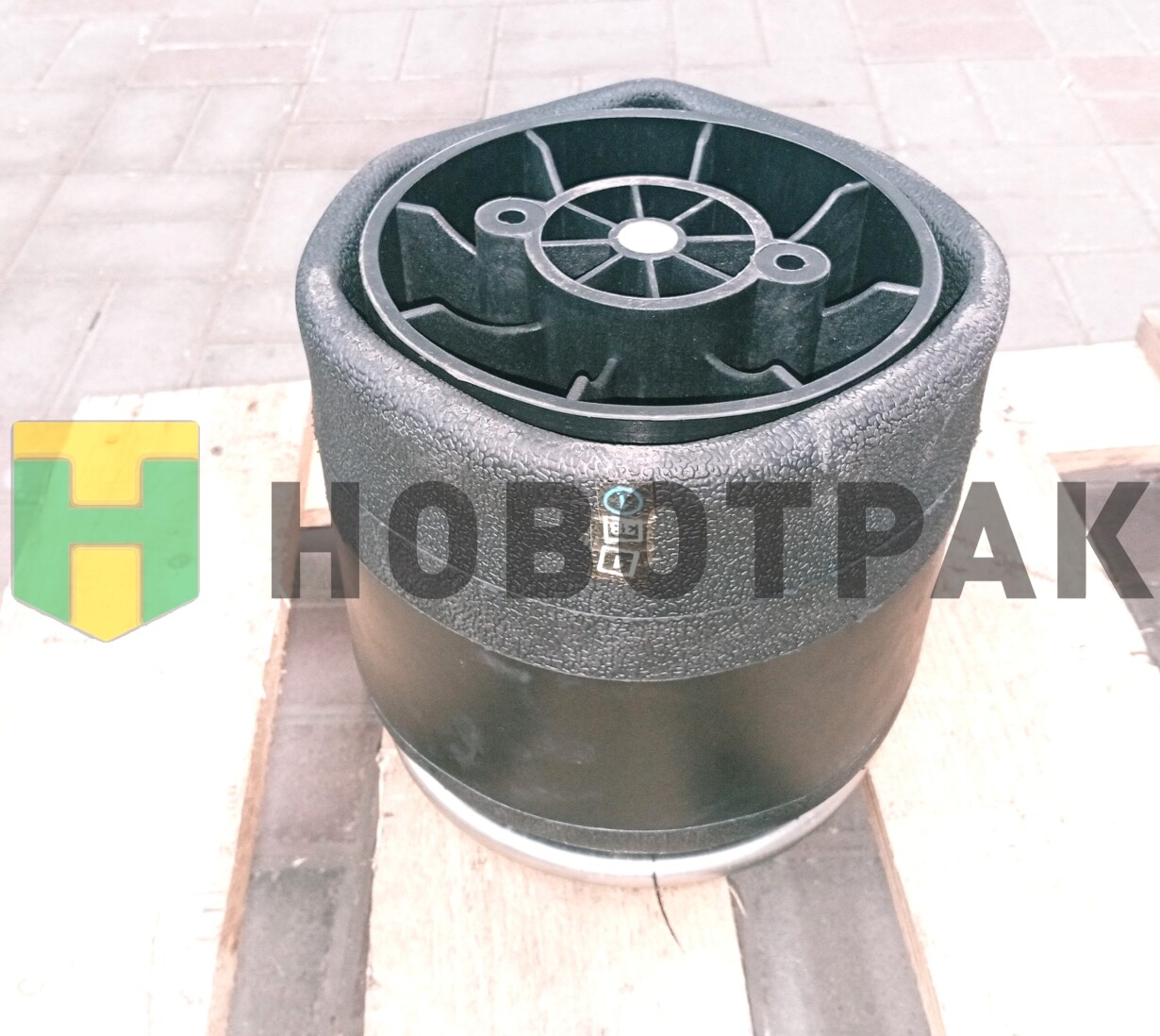 Пневморессора SCHMITZ/WEWELER (cо стаканом) MP631820