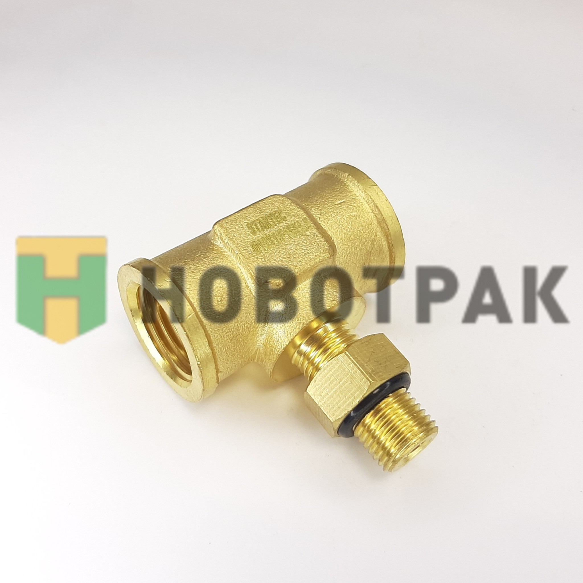 Фитинг STARTEC Т-образный M10/F16 c контргайкой INF11M10F16T