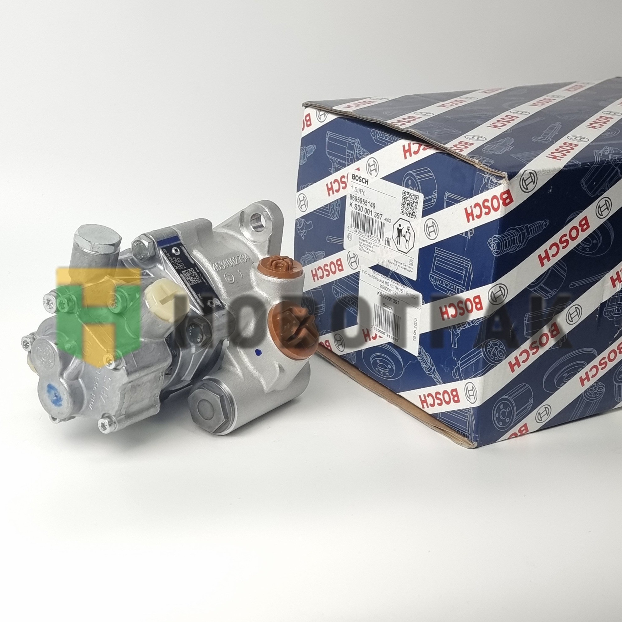 Насос комбинированный ГУР+топливный MB ACTROS II BOSCH KS00001397