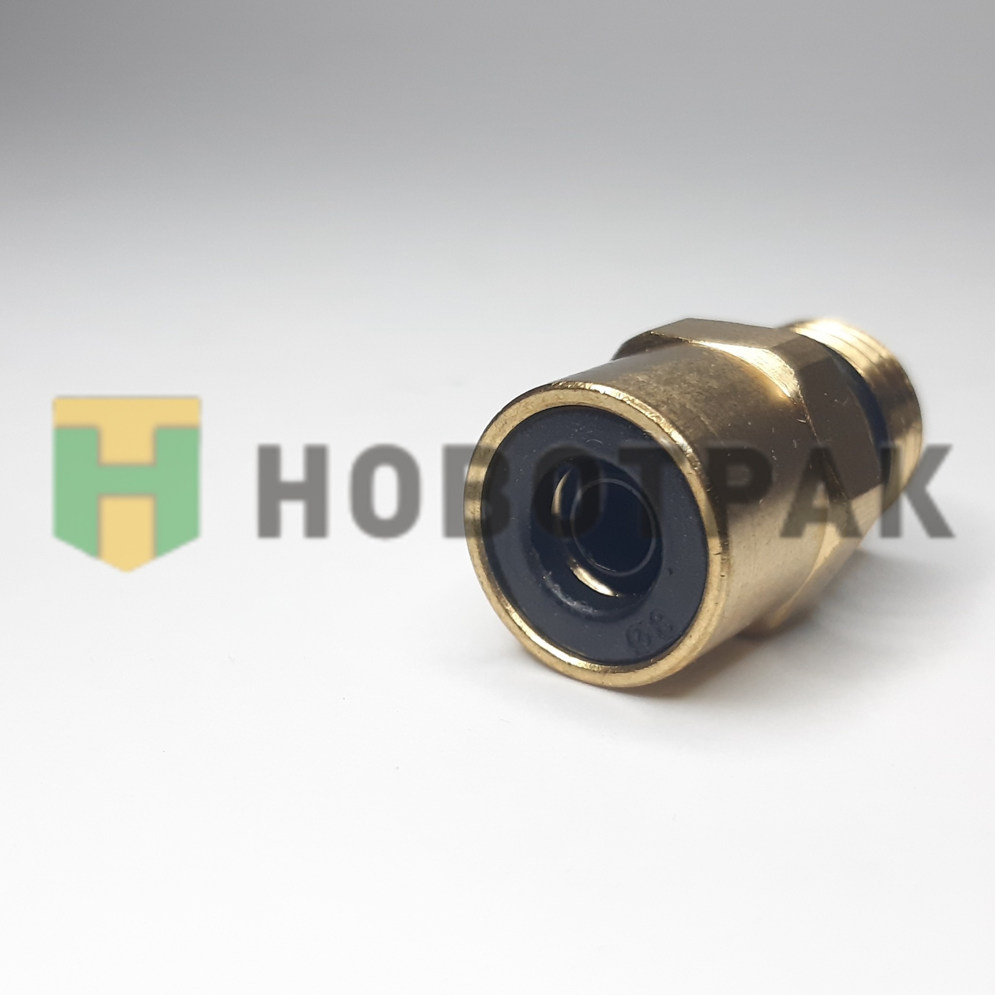 Фитинг прямой бронзовый Camozzi 9512 8-M14X1.5
