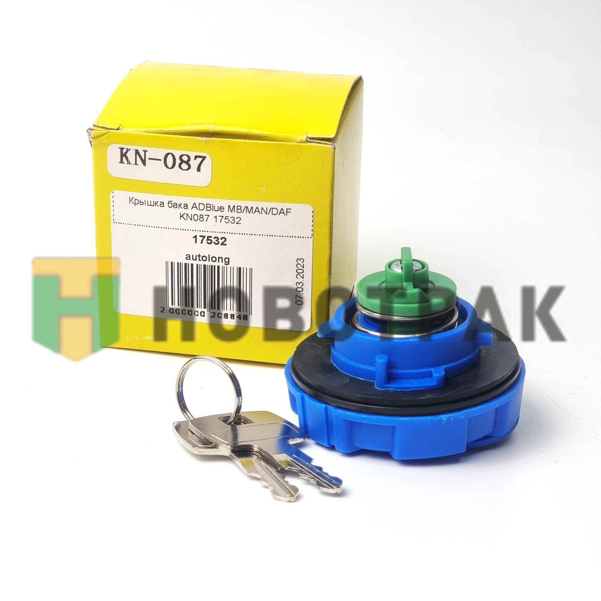 Крышка бака ADBlue MB/MAN/DAF KN087 17532