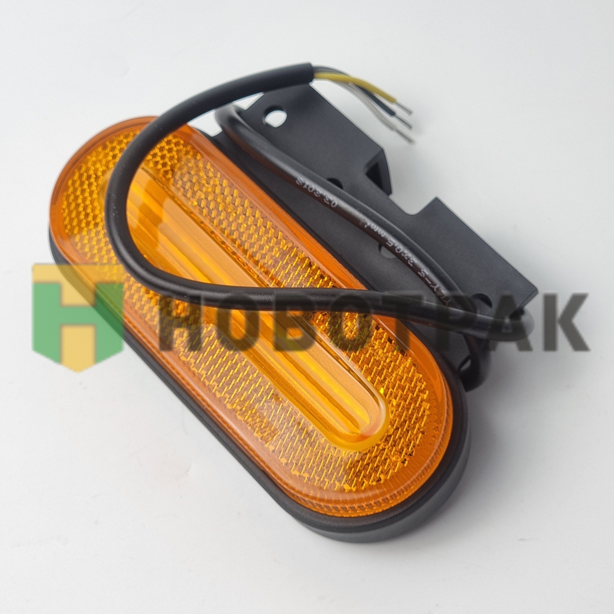 Фонарь габаритный LED желтый c функцией указателя поворота 12/36В с кронштейном FT071KLED