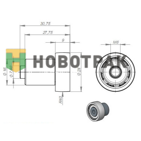 Ролик сдвижной крыши