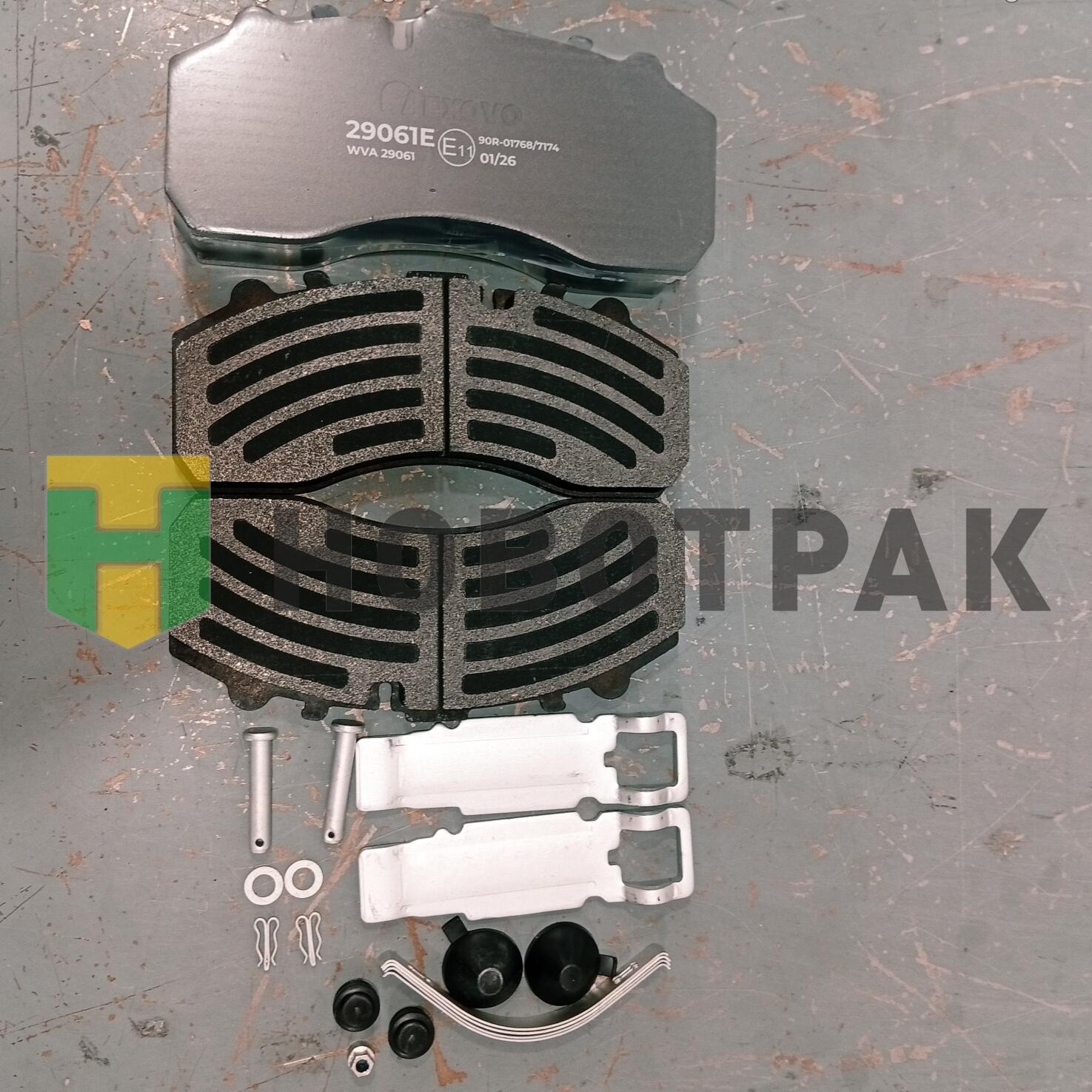 Колодки тормозные 29087 MB 29061E