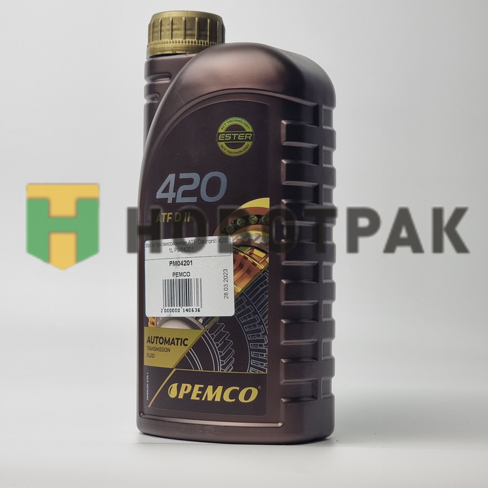 Масло трасмиссионное ATF DexronII 420 1L PM04201
