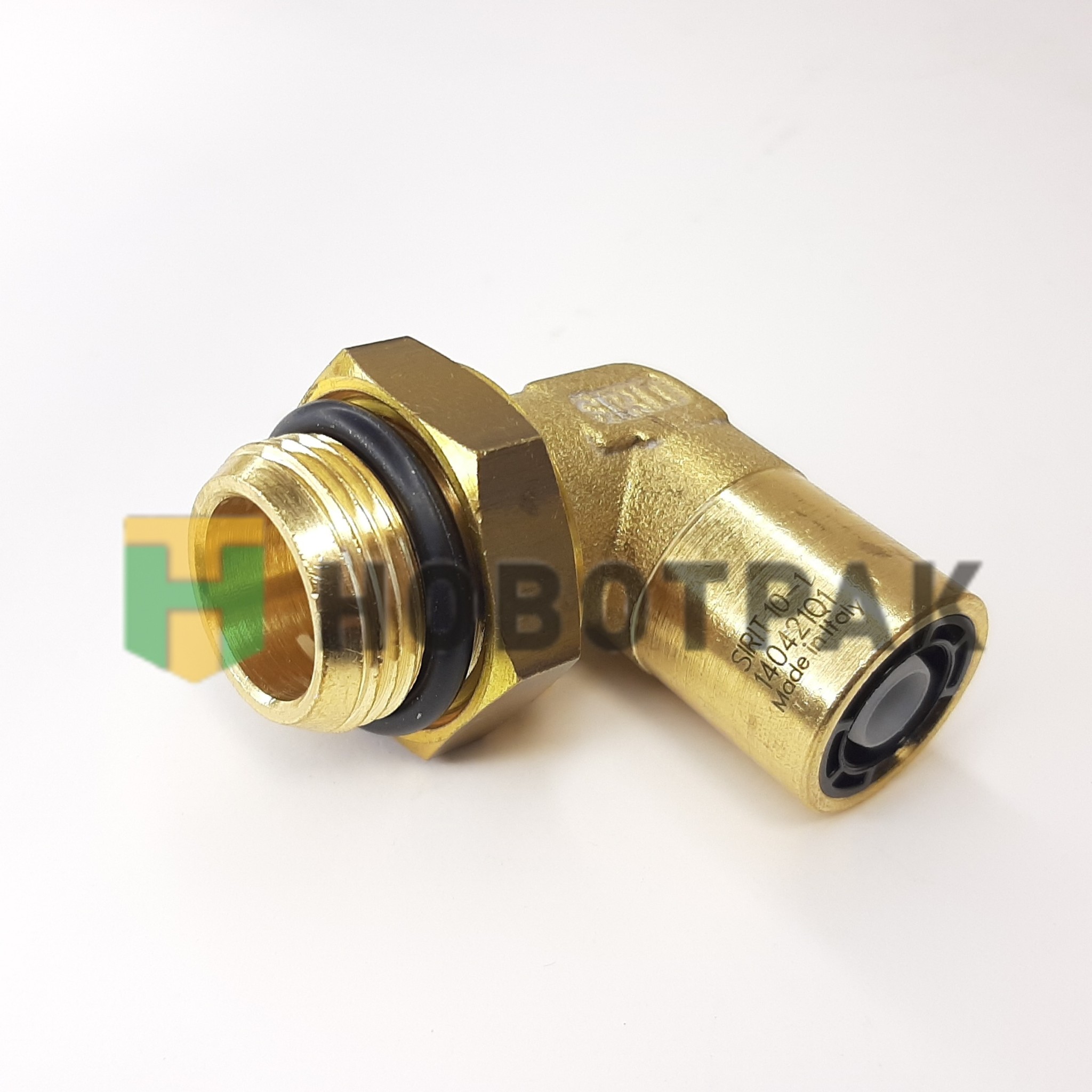 Фитинг SIRIT 2510100802215  угловой (латунь) 10-M22x1.5