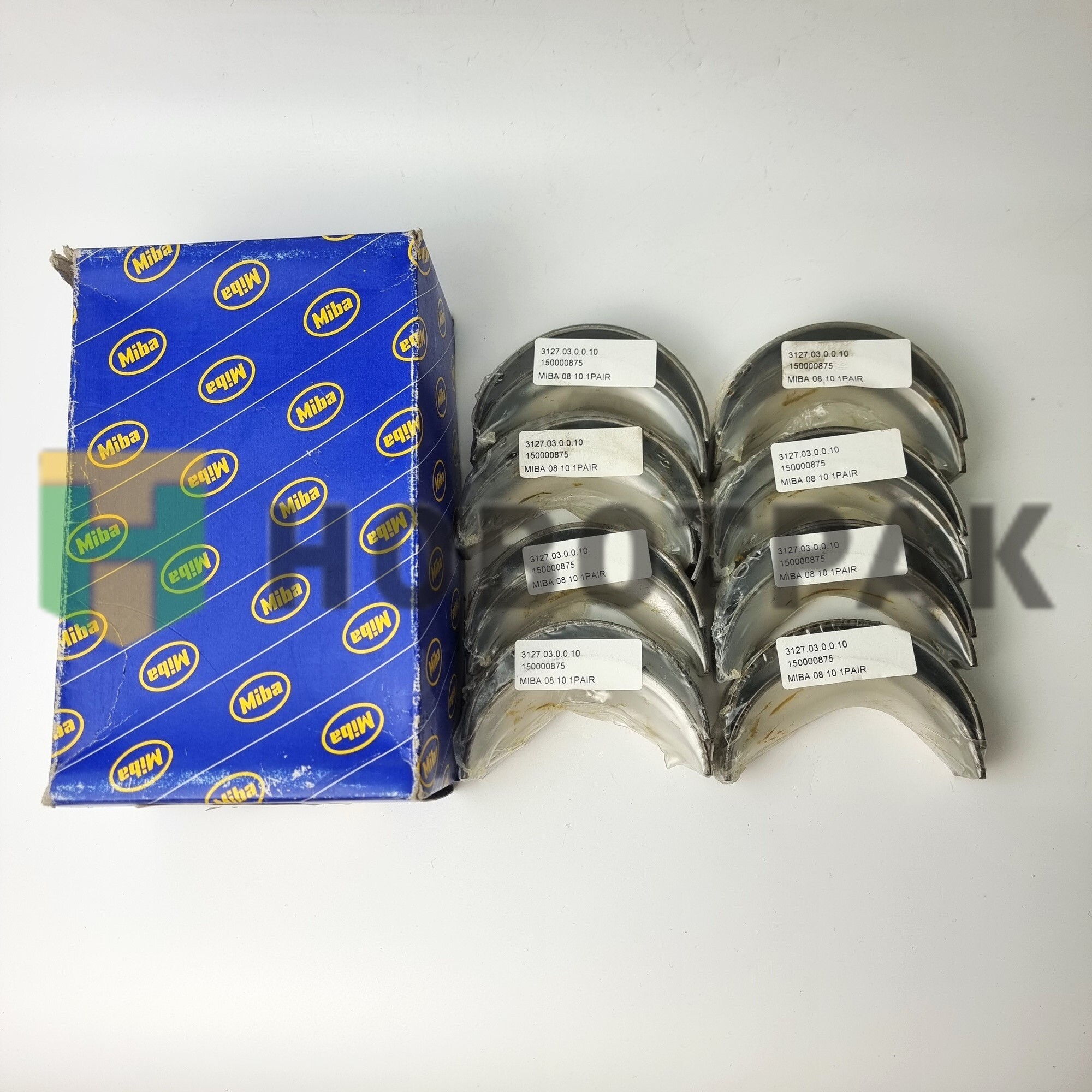 Вкладыши шатунные к-т 8цил 0.1 !\MB дв.OM 402-422-442