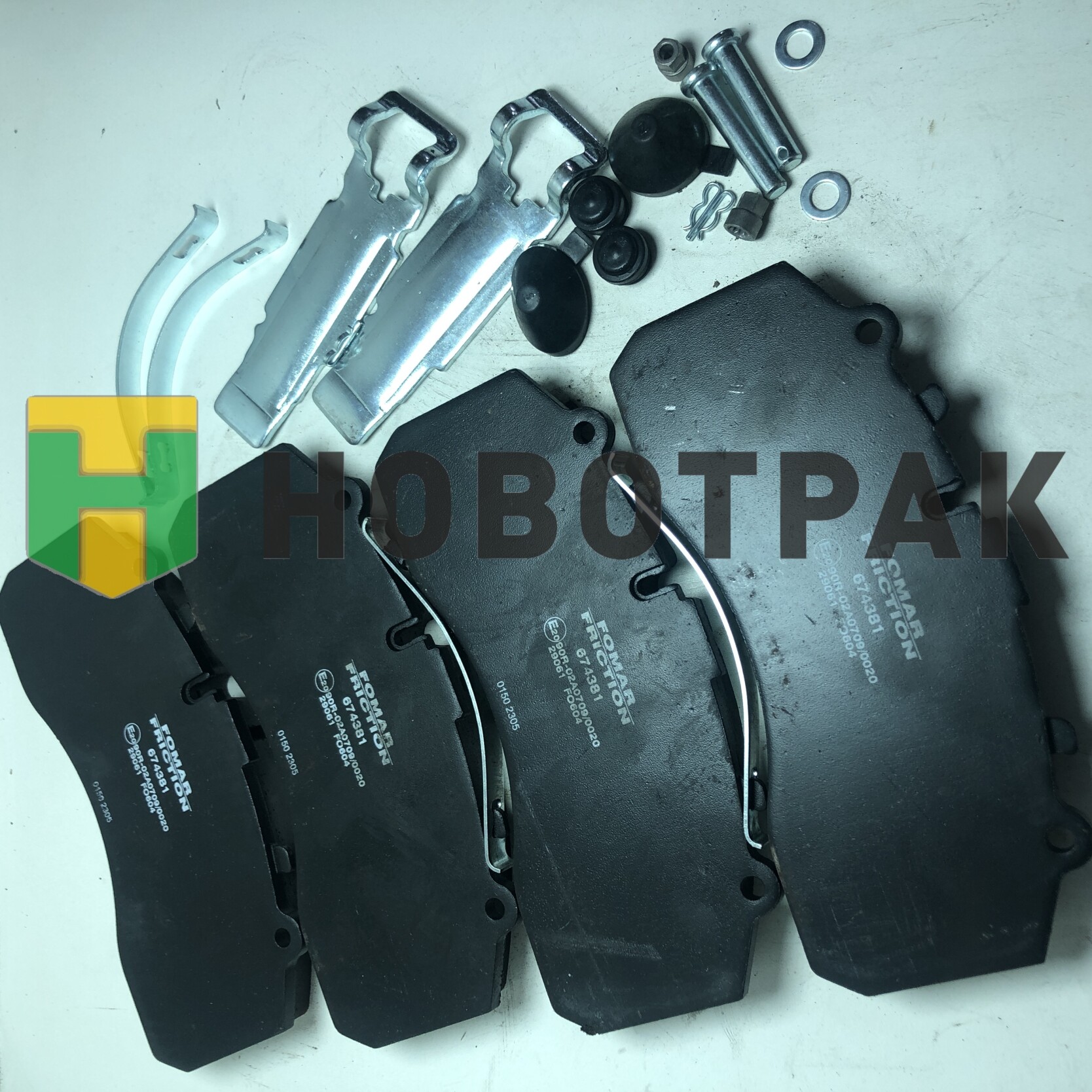 Колодки тормозные 29087 MB 55674381PRO
