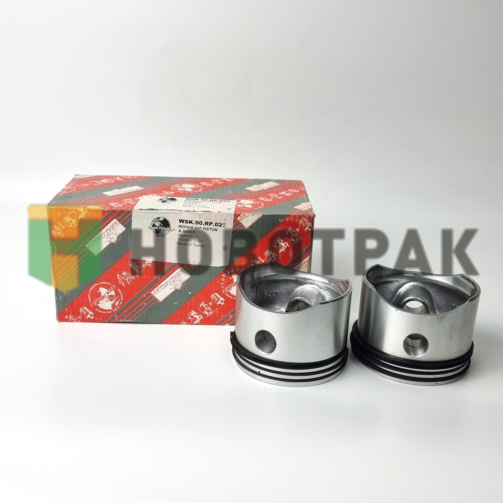 R "НАЛИЧКА" Поршнекомплект Compressor d75.0+0.5 DAF (2шт) WSK90RP020