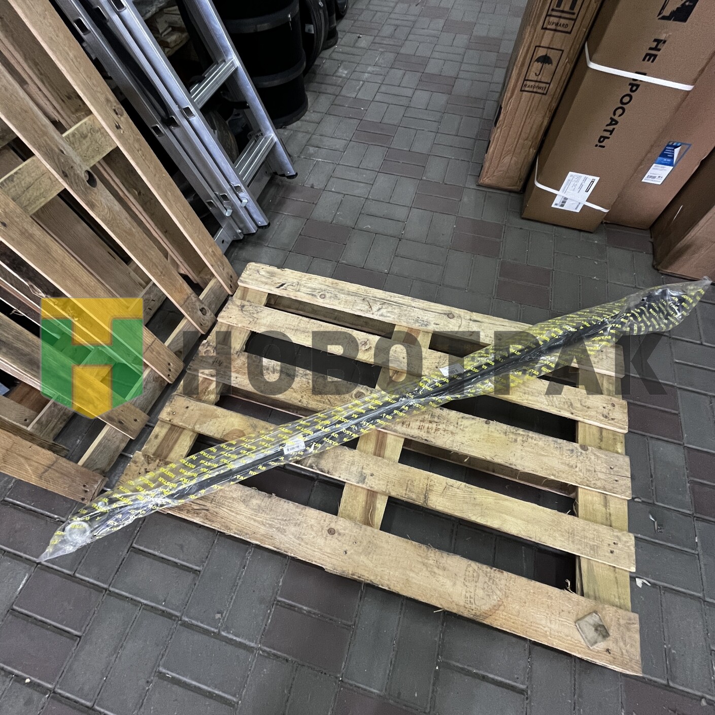 Тяга рулевая поперечная L1736 d40\ SCANIA 180341405250