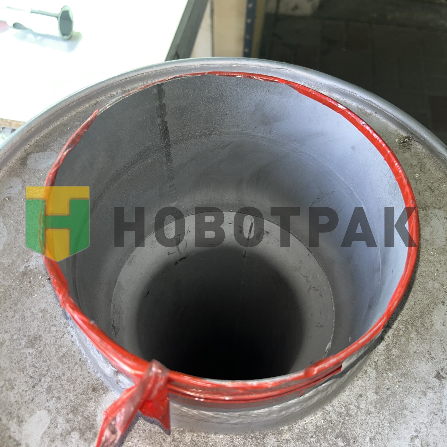 Бочка глушителя MB 1850