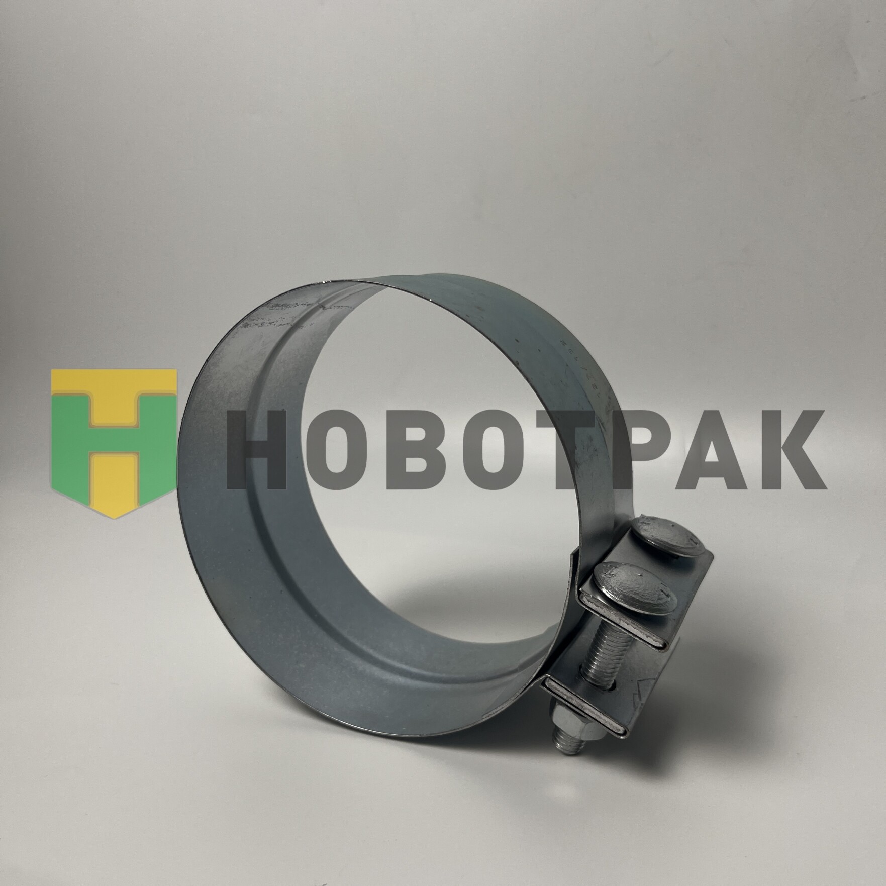 Хомут глушителя Volvo F/FH12 (широкий) 8201015SX