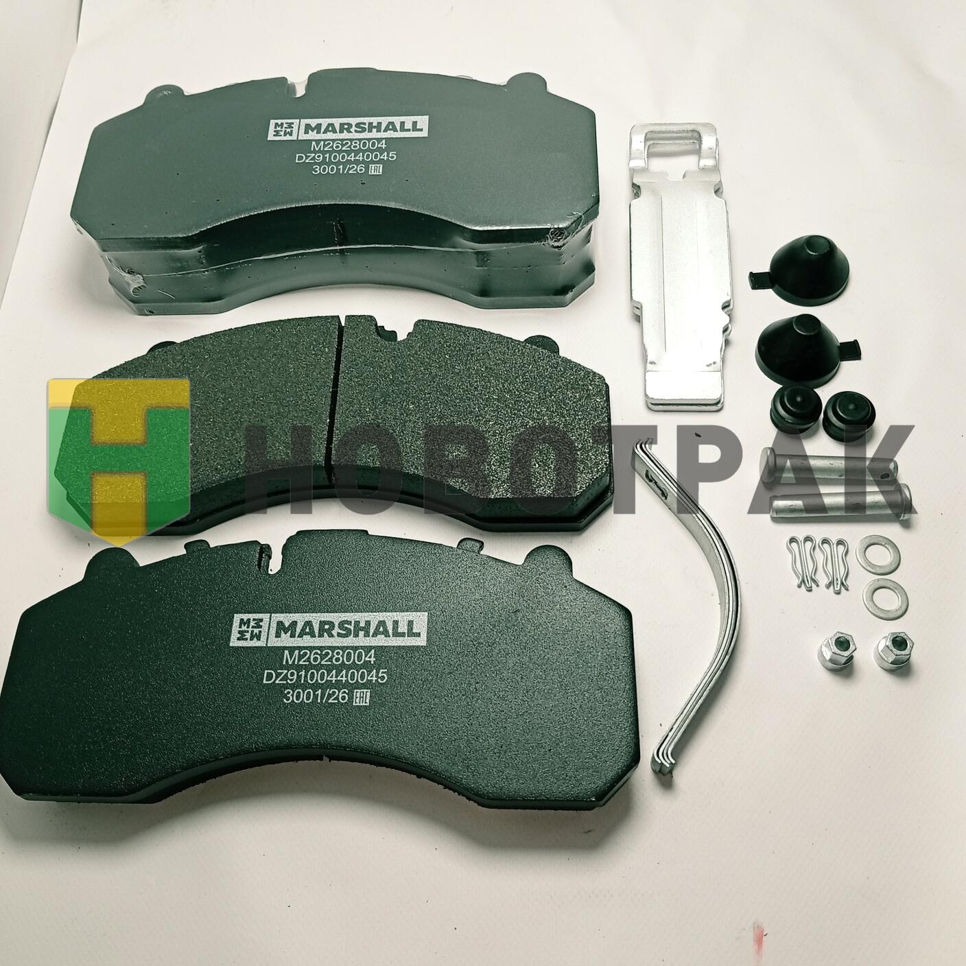 Колодки тормозные дисковые ТОНАР (29162) M2628004