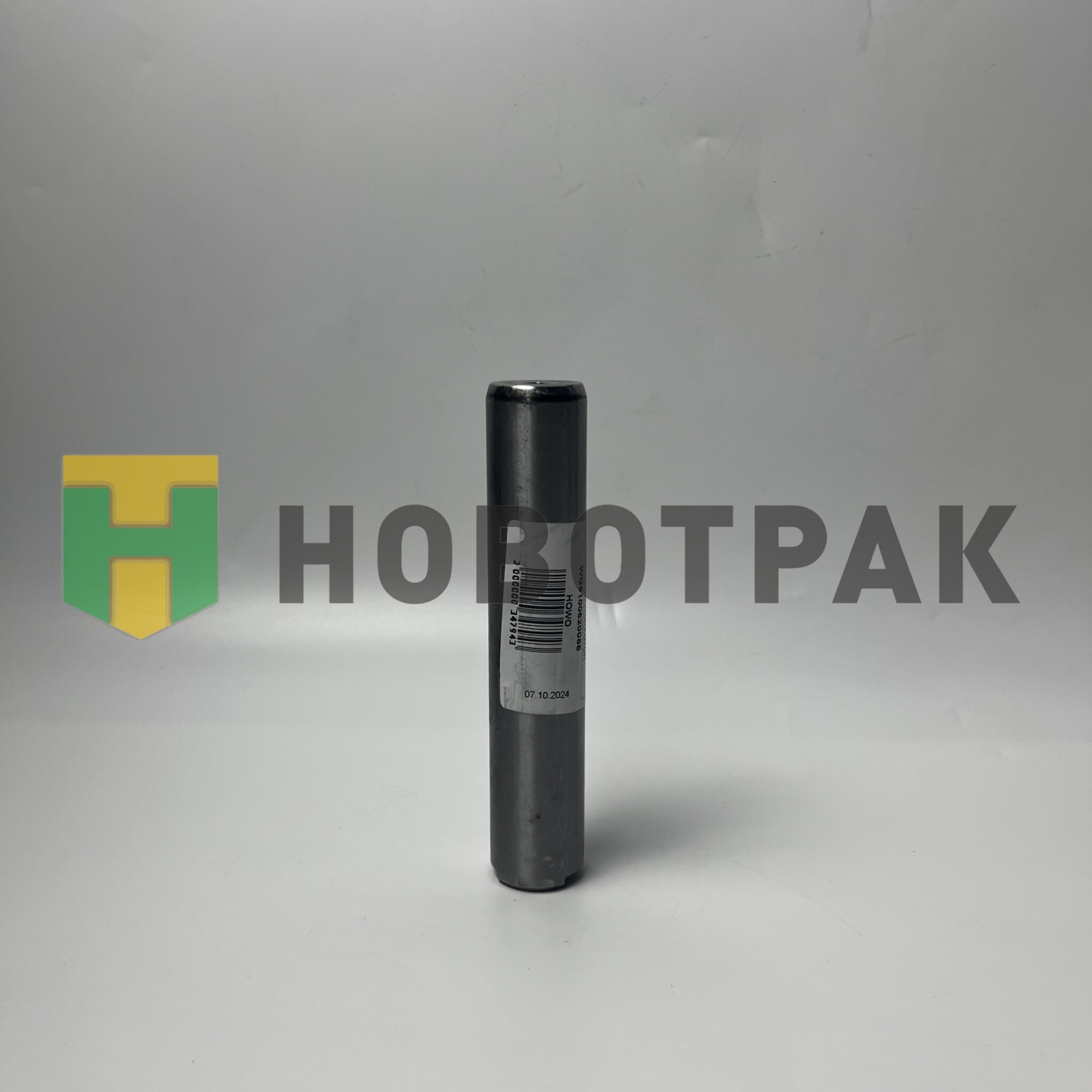 Палец передней рессоры 8x4 (под 2 болта) (L=155, D=30) HOWO,SHAANXI,FOTON