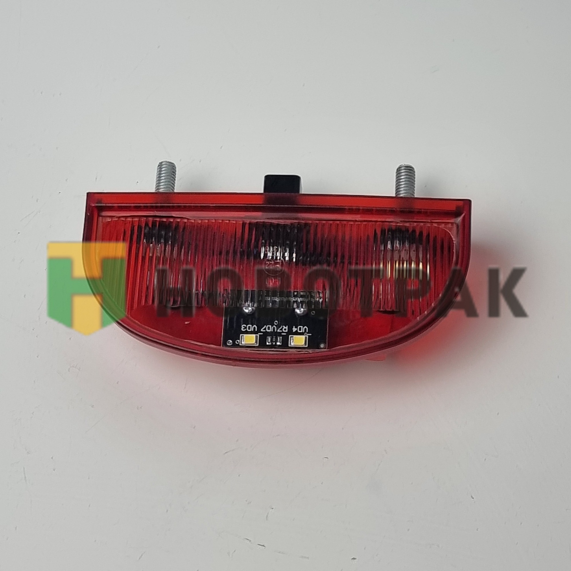 Фонарь подсветки номера красный корпус LED ОНЗ0005
