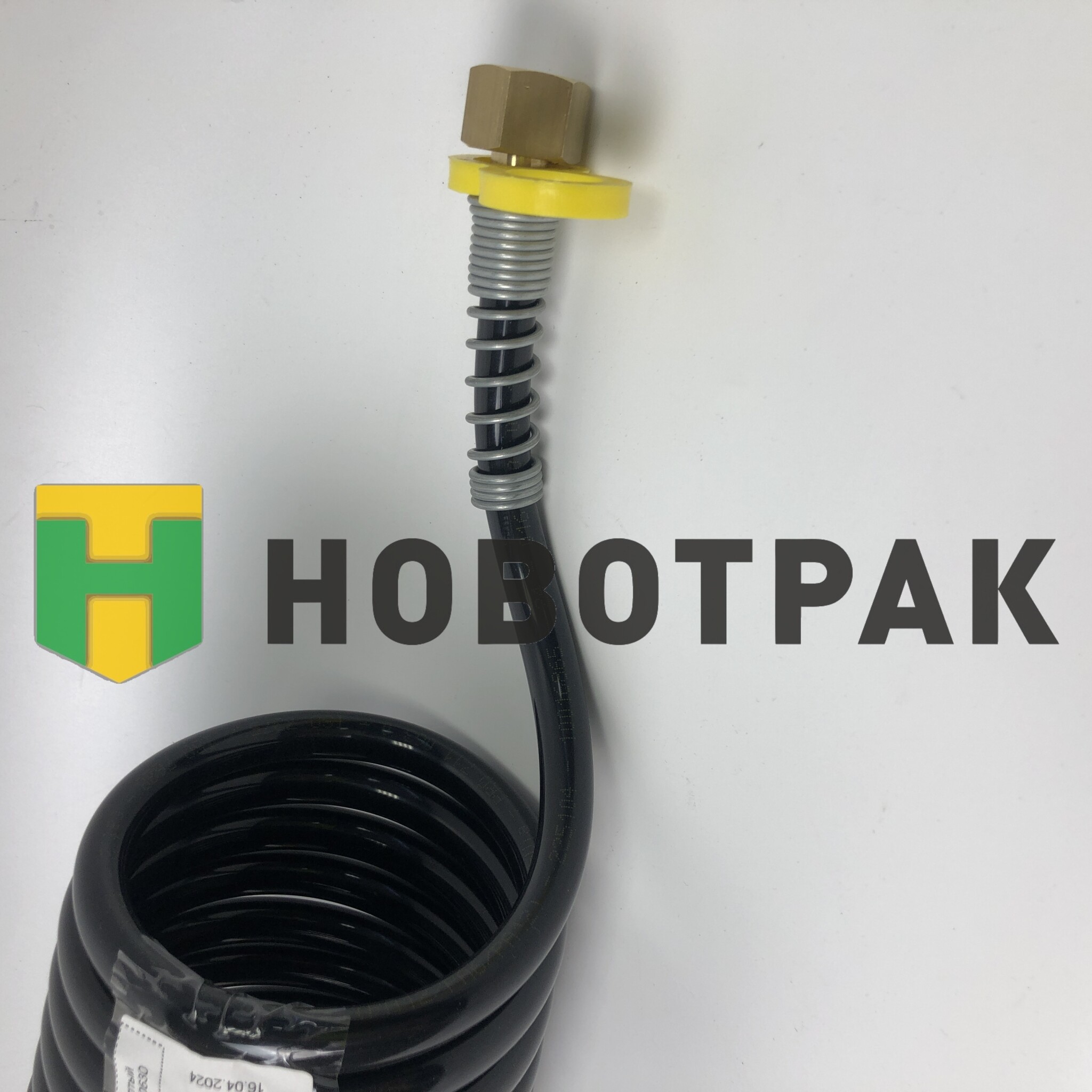 Шланг воздушный витой желтый M18/M18 внутренние PRO7110630