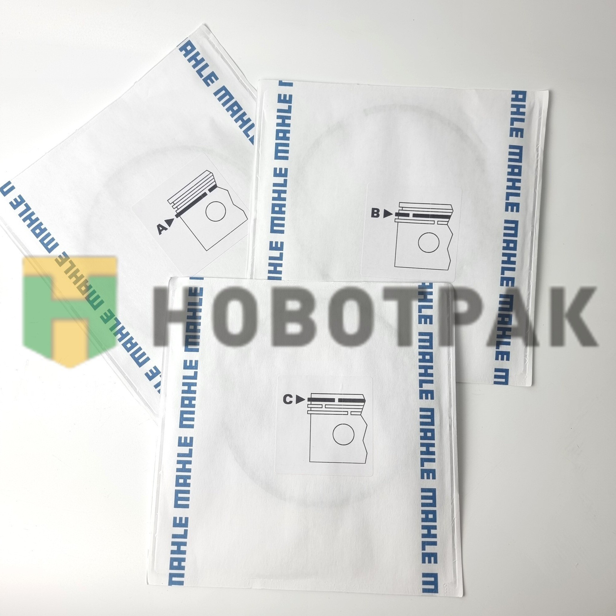 Кольца поршневые (НАЛ) d123.85 3.16x2.385x4.747 \RVI AE MAGNUM MIDR 624.65
