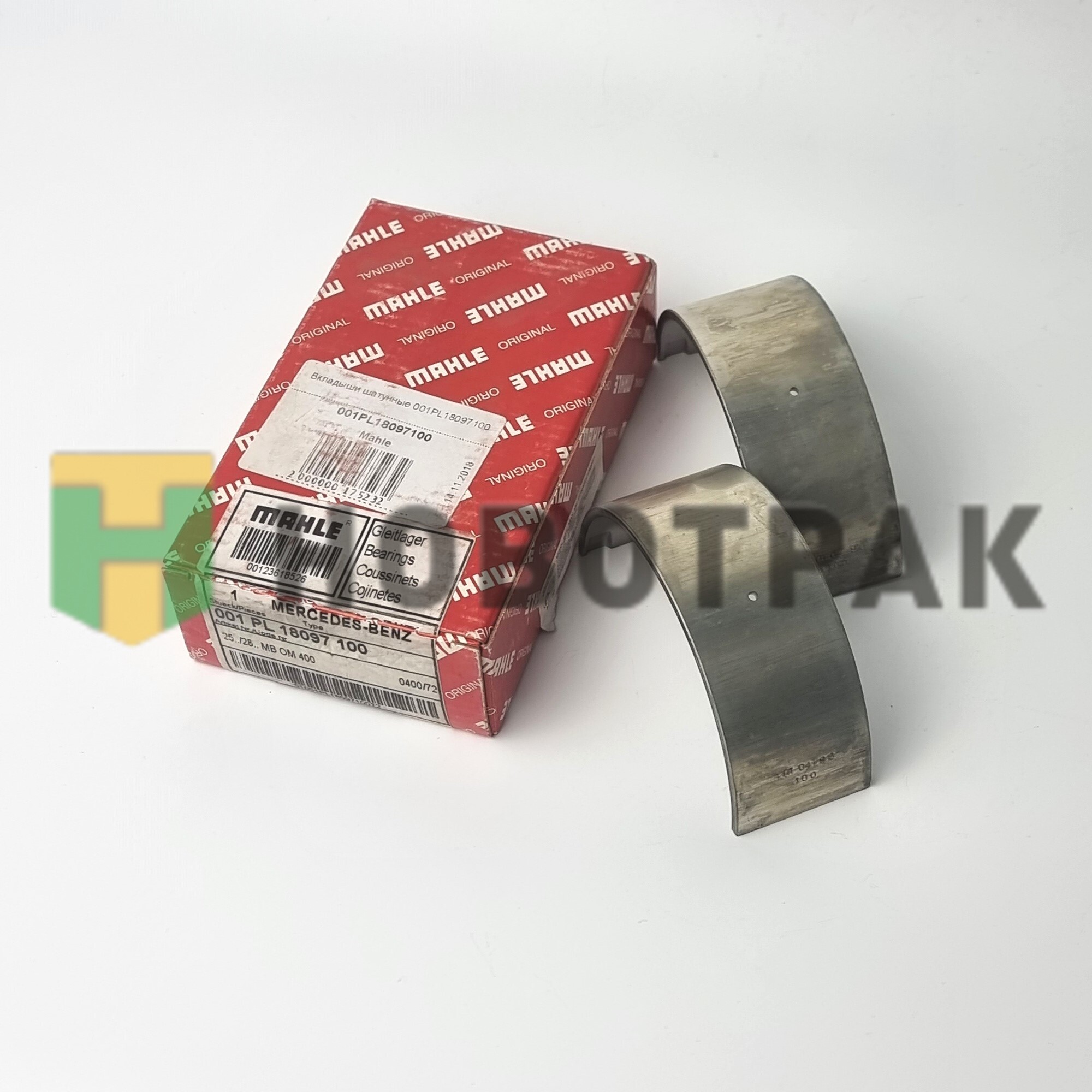 Вкладыши шатунные 001PL18097100