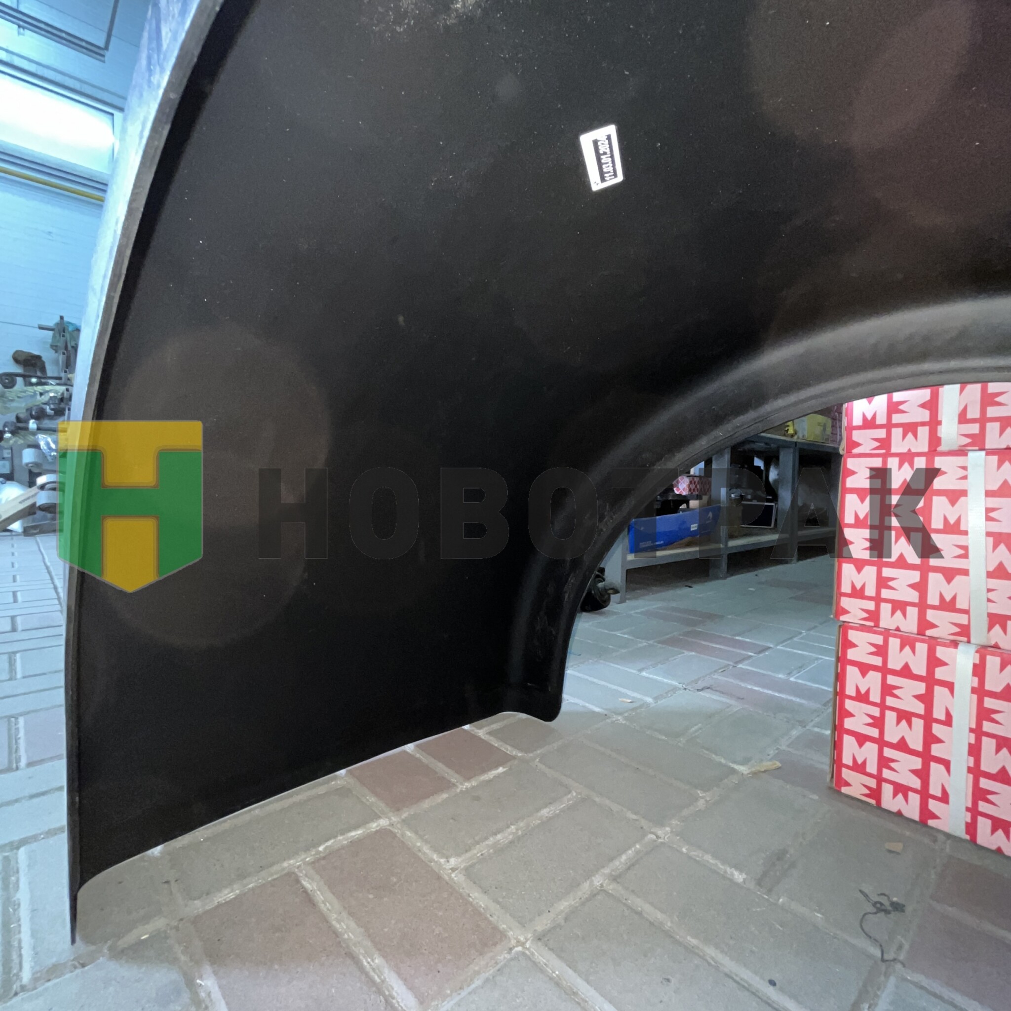 Крыло грузовое R17.5 K580 (двускатное) плоское PPL60503121