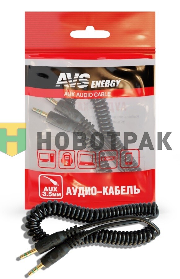 Кабель AVS с разъемом 3,5 jack - 3,5 jack (аудио) (2м) A78399S