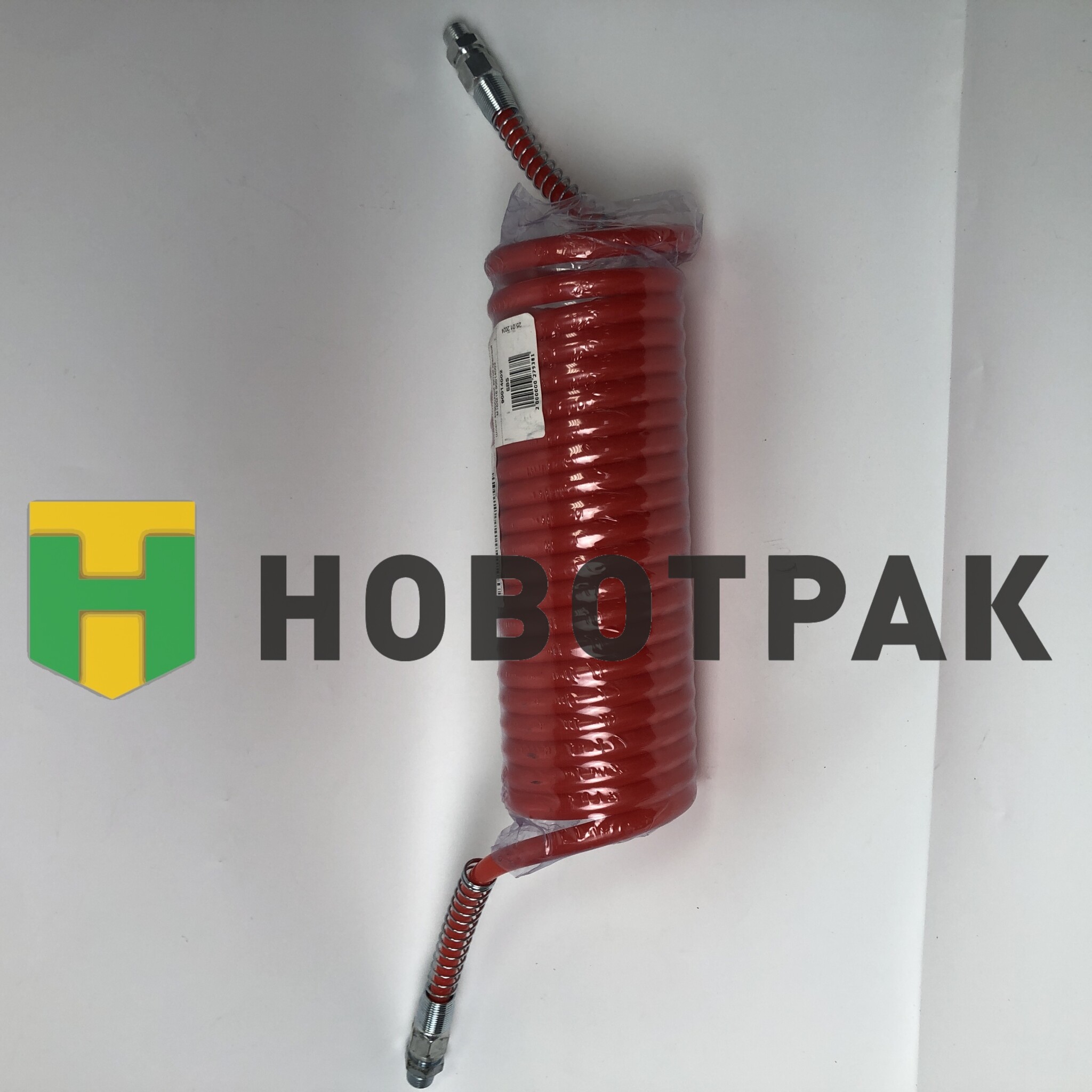 Шланг воздушный витой красный M16/M16 90014002