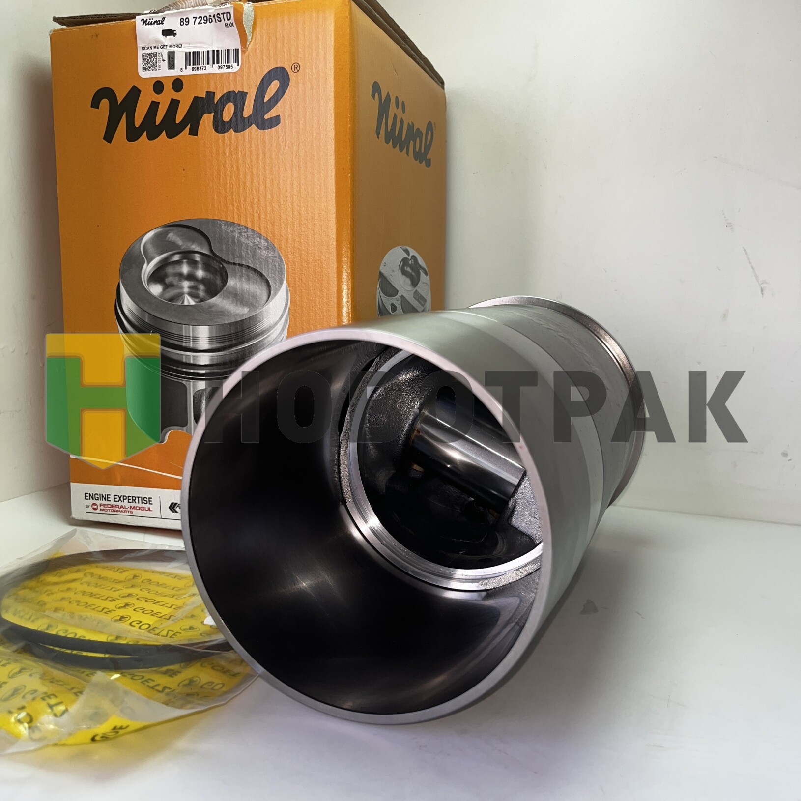 Поршнекомплект с уплотнительными кольцами MAN D2676LOH01-04/10/26-28 Euro4 / 5