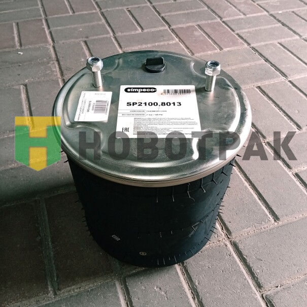 Пневморессора BPW (с пласт. стаканом) 940MB/SP21008013