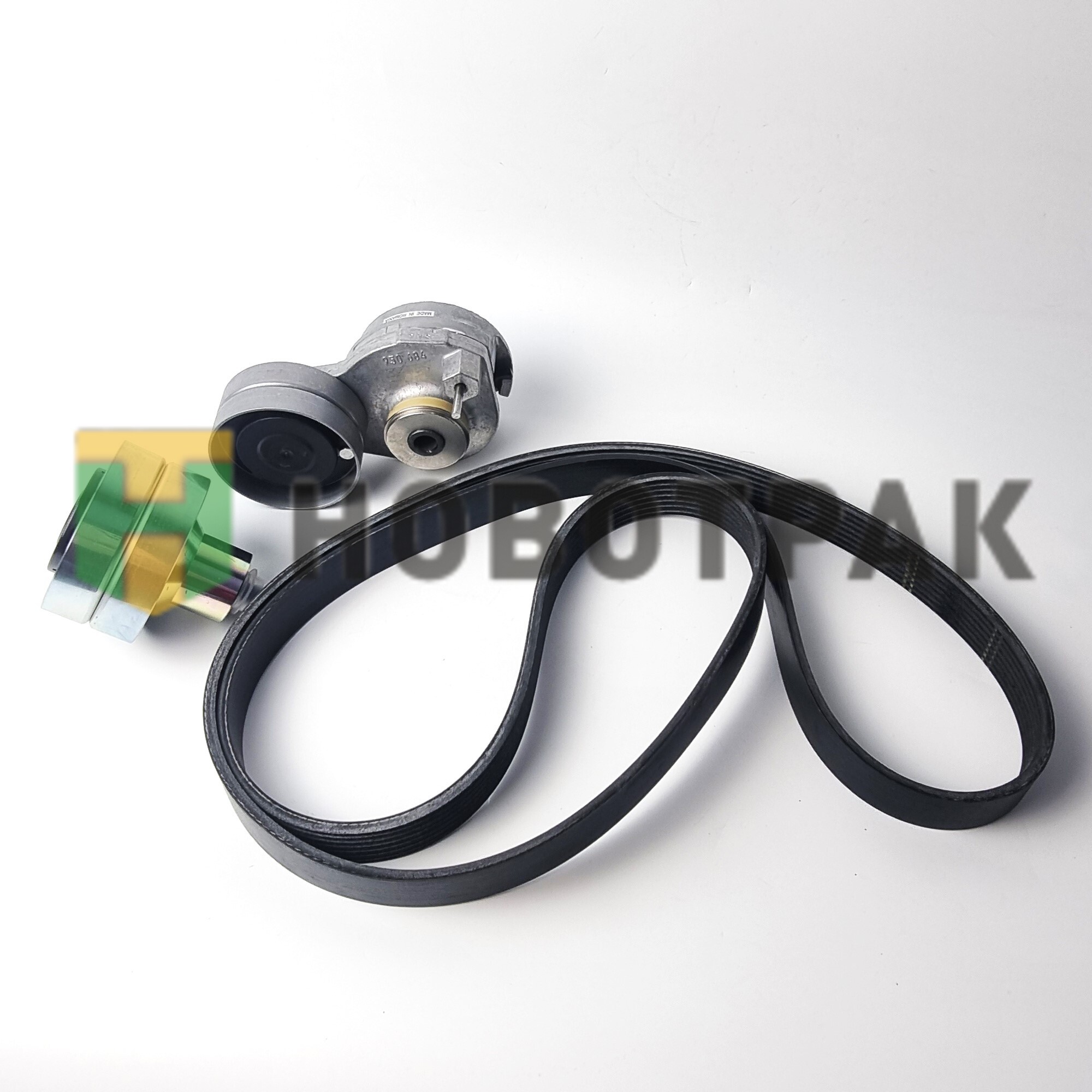 Комплект натяжителя генератора DAF XF105 ролик + ремень + натяжитель (T36528+T38664+7PK1753ES)