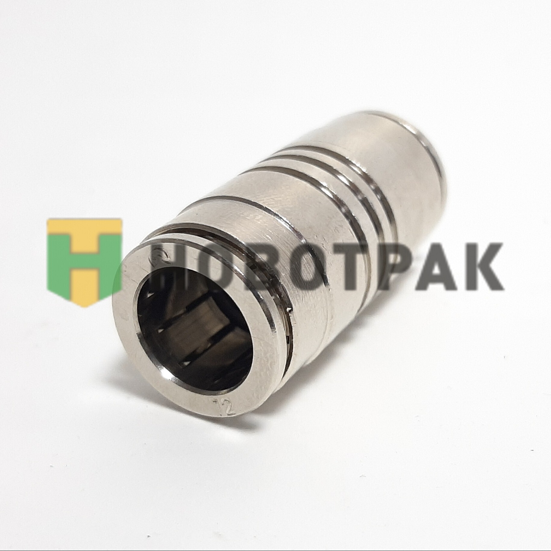 Фитинг прямой (сталь) 12мм 658012