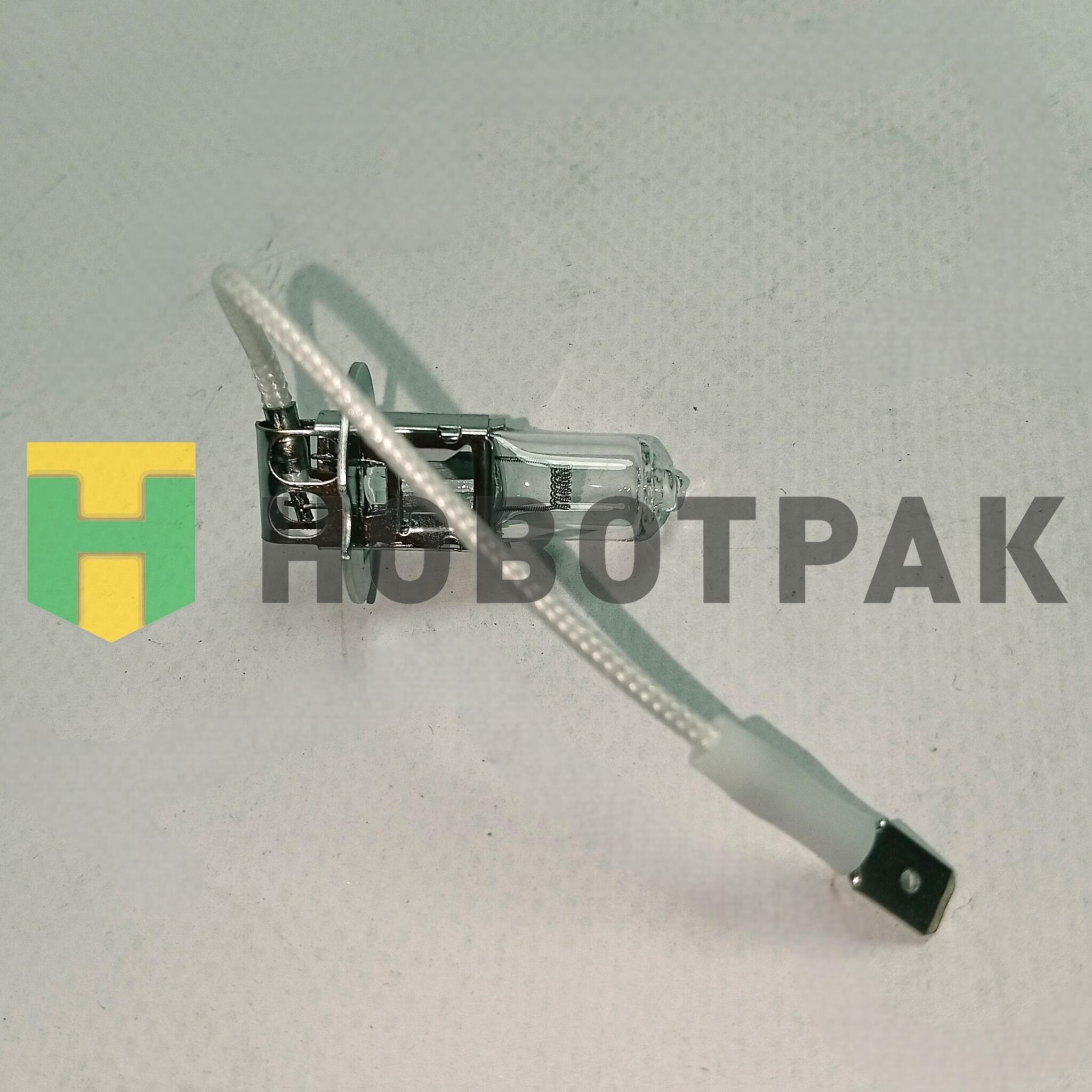 Лампа галогенная H3 24V 70W PK22s (с проводком) L20370