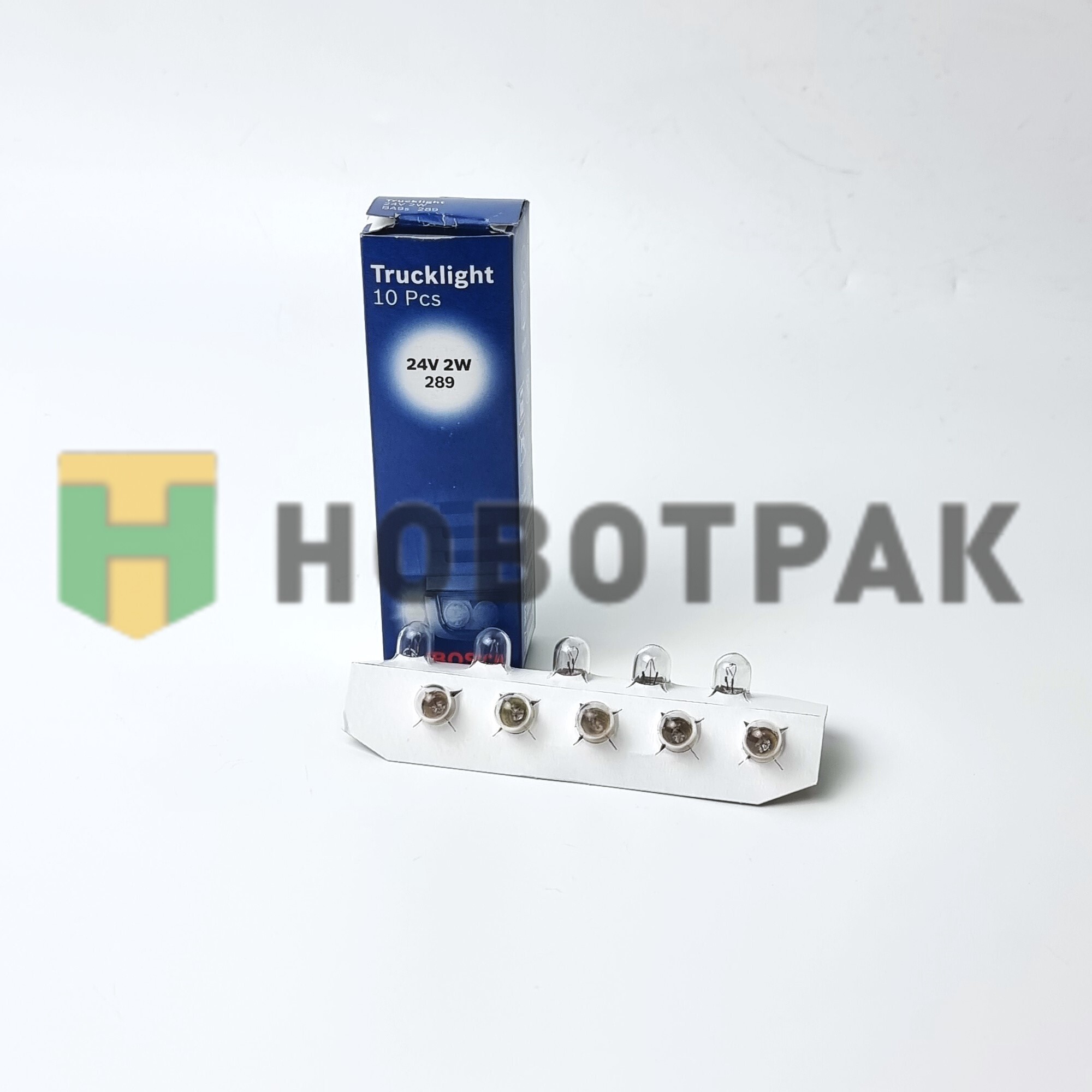 Лампа накаливания T2W 24V 2W BA9s 1987302508