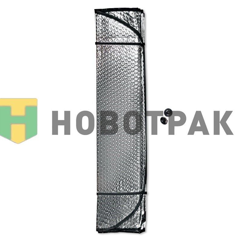 Шторка солнцезазщитная (на лобовое стекло) SH-107F-S "Single Bubble" 130x60 cm 43095