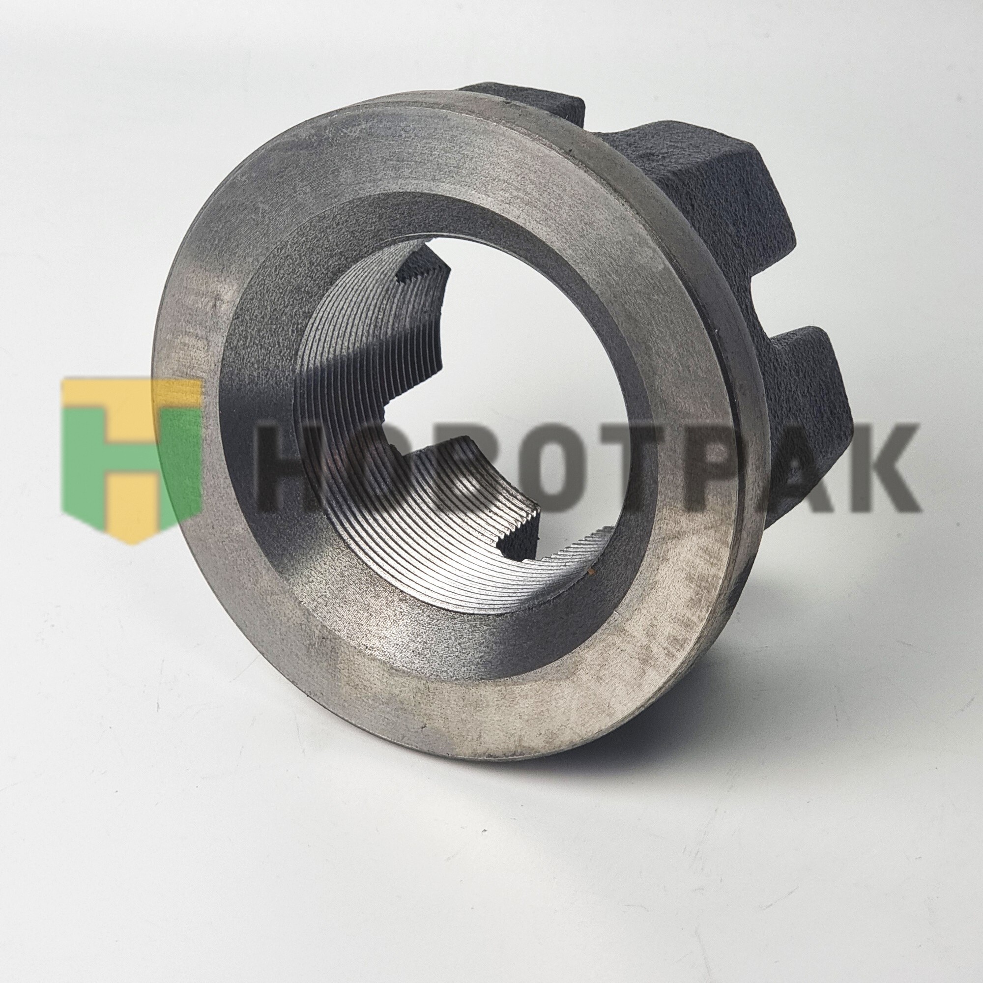 Гайка ступицы корончатая M60x2 H=56 SW85 070038
