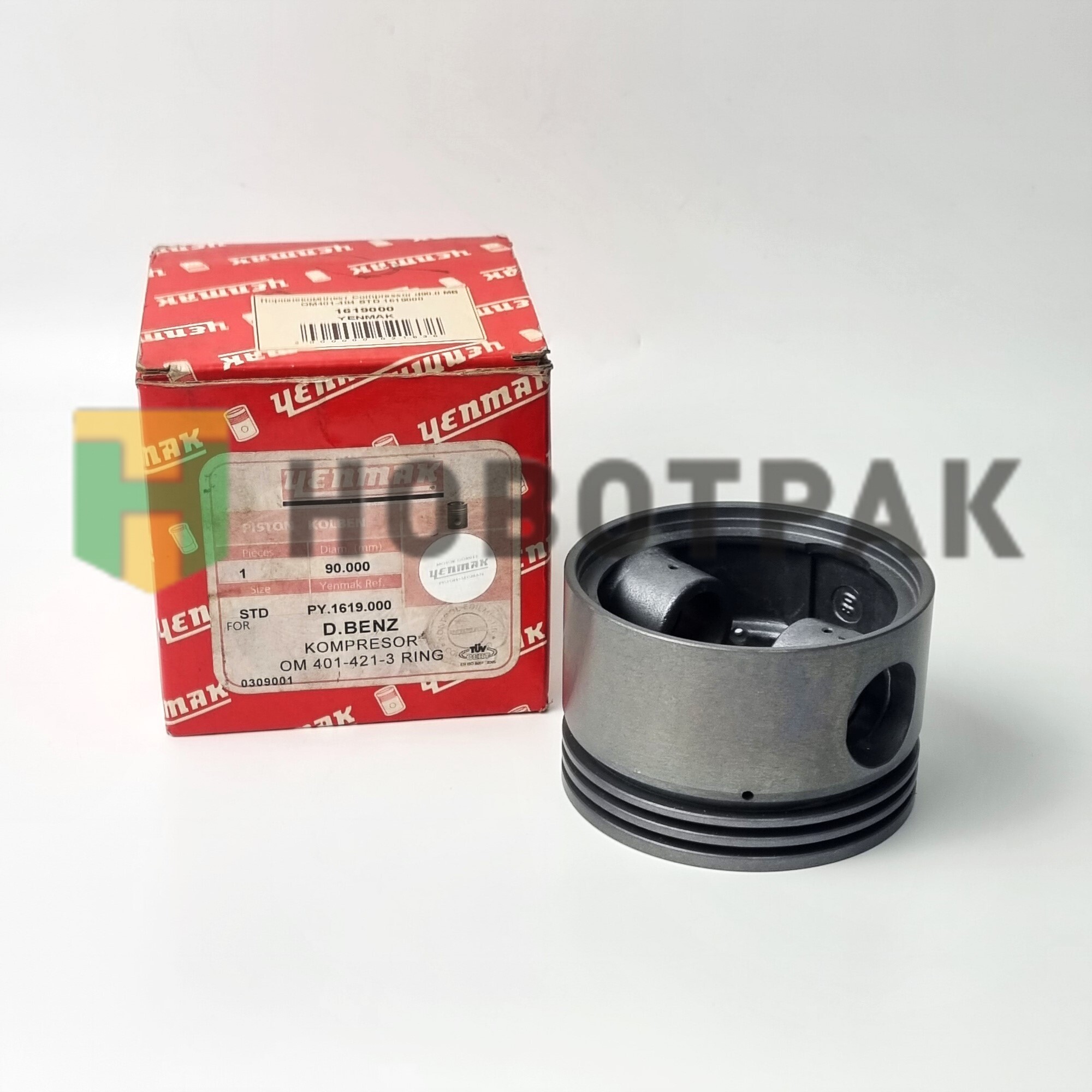 Поршнекомплект Compressor d90.0 MB OM401-404 STD 1619000