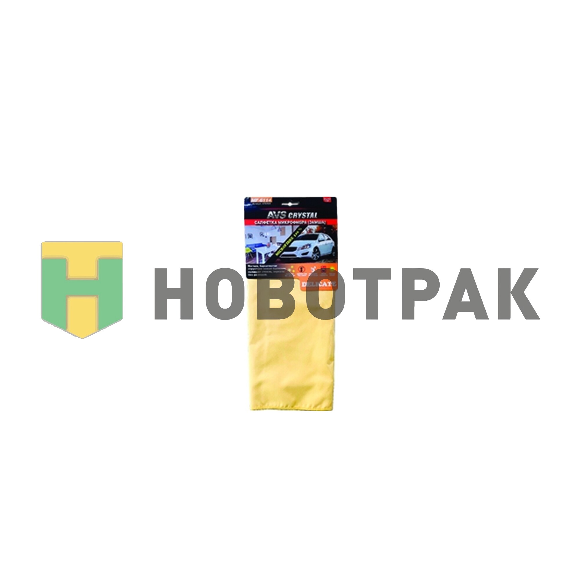 Салфетка микрофибра с текстурой замши для полировки MF-6114 (35*40)