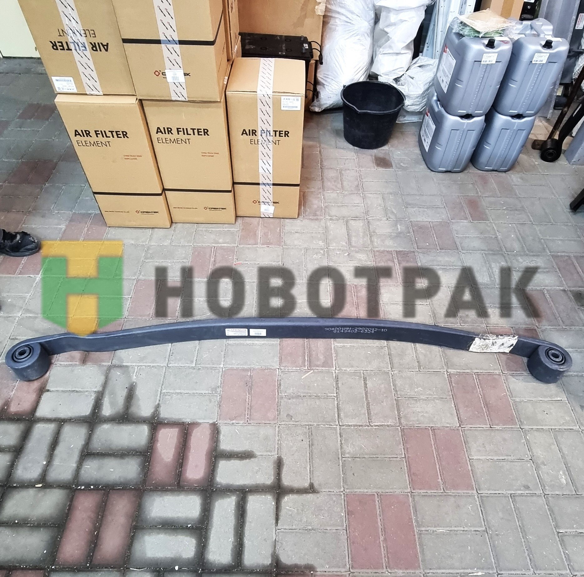 Рессора передняя 1-листовая MAN 904001MN290201210