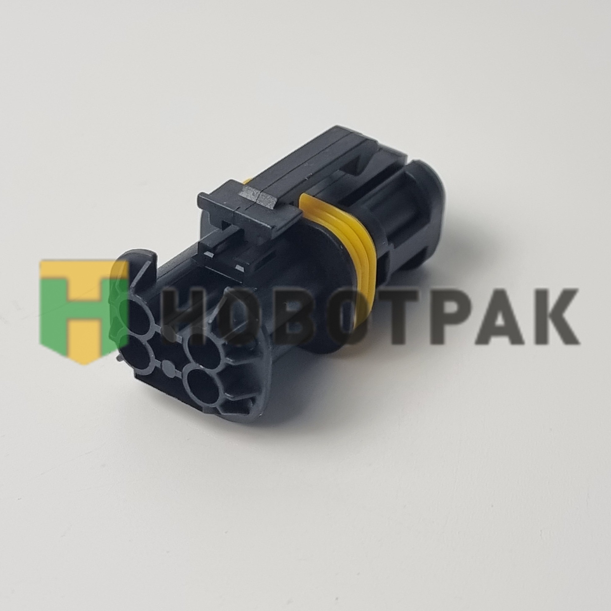Разъем 4х контактный (комплектация: 4-pin, уплотнения, фиксатор, защитный кожух)