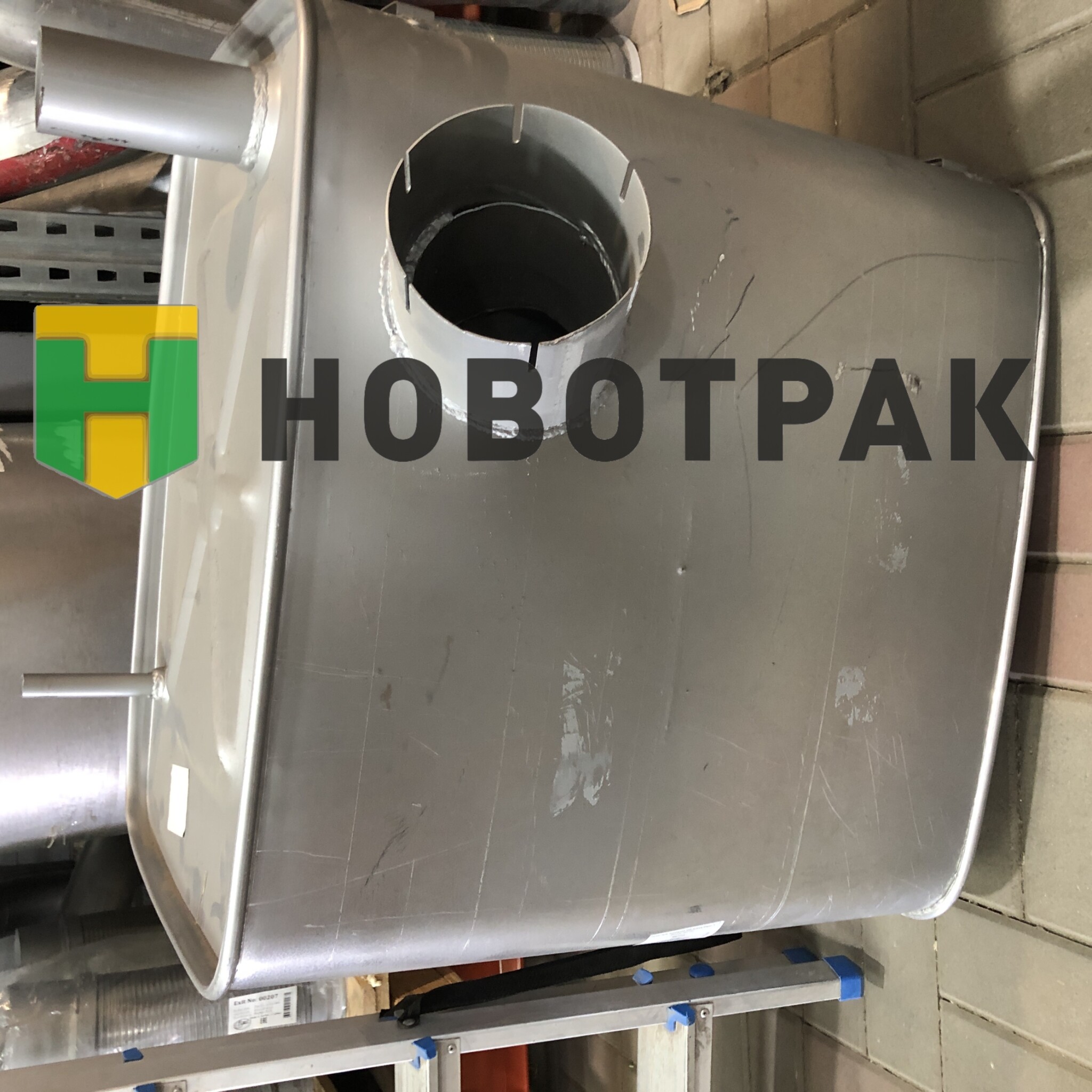 Глушитель основной MB Actros Евро-3 (бочка) 69770