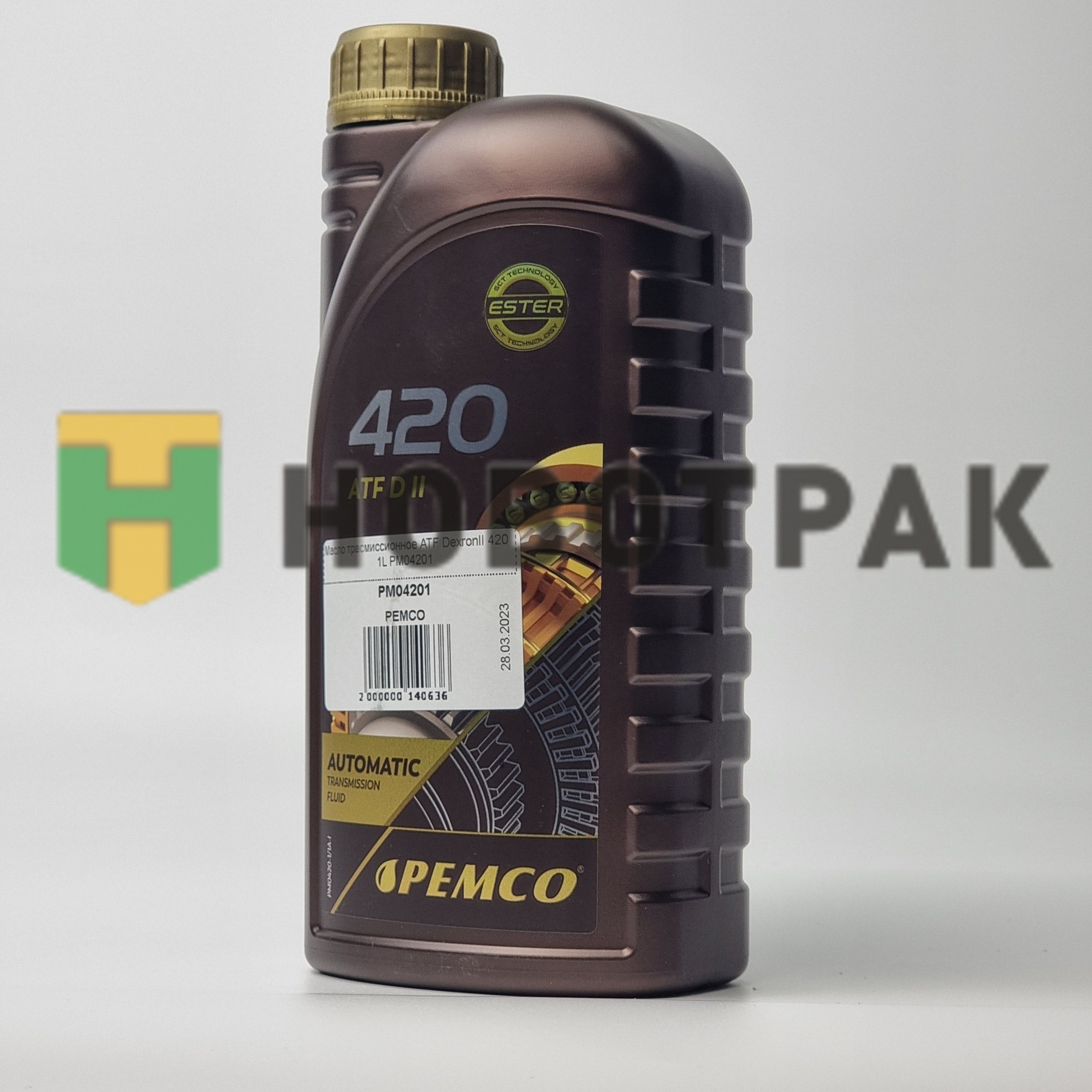 Масло трасмиссионное ATF DexronII 420 1L PM04201