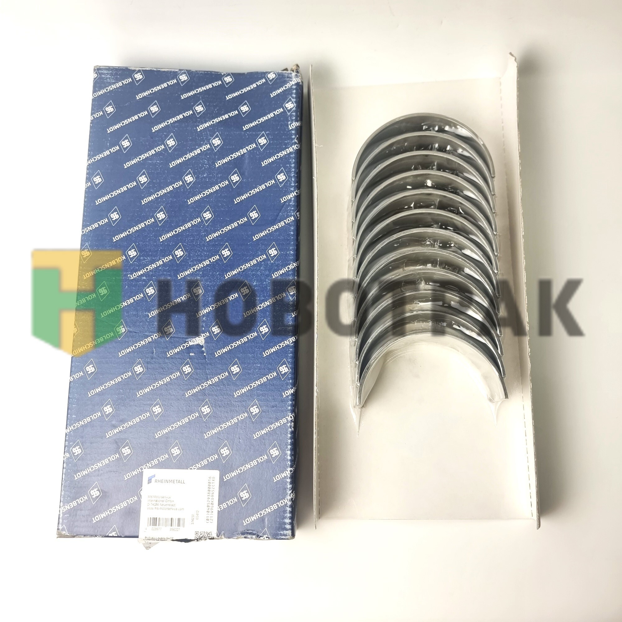 Вкладыши! шатунные к-т на 6 цил. SPUTTER STD \DAF CF85/XF105 дв.MX