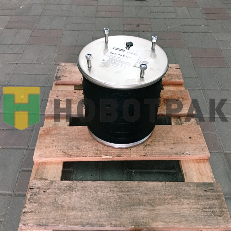 Пневморессора SAF/Trailor/МАЗ/ROR (с мет. стаканом) 813MB/SP21005014