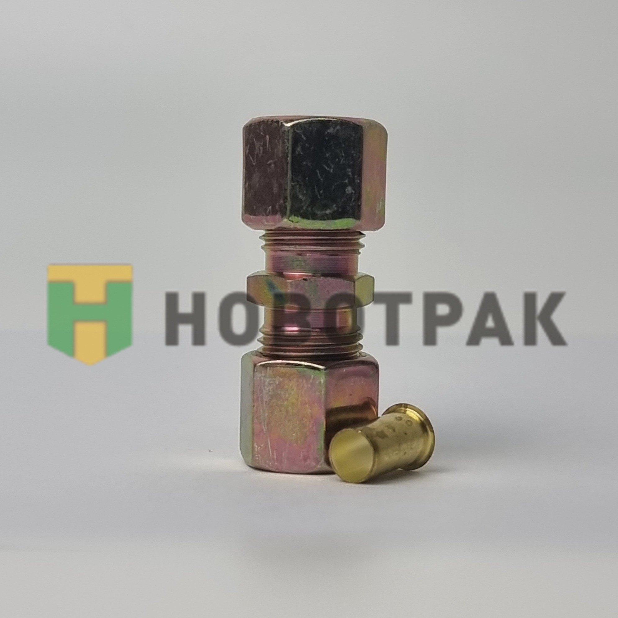 Фитинг прямой (разборный) 10мм 8304010