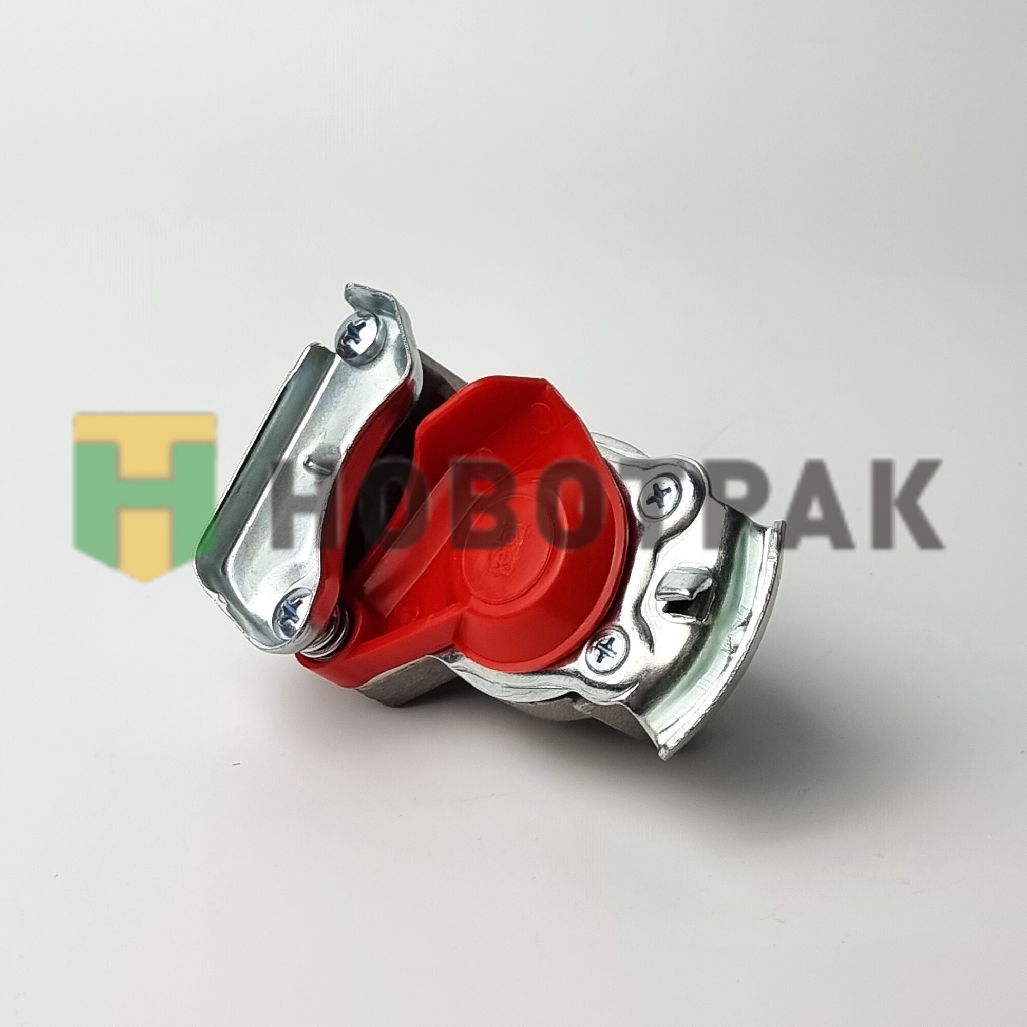 Головка соединительная с клапаном красная M16-1.5 07080