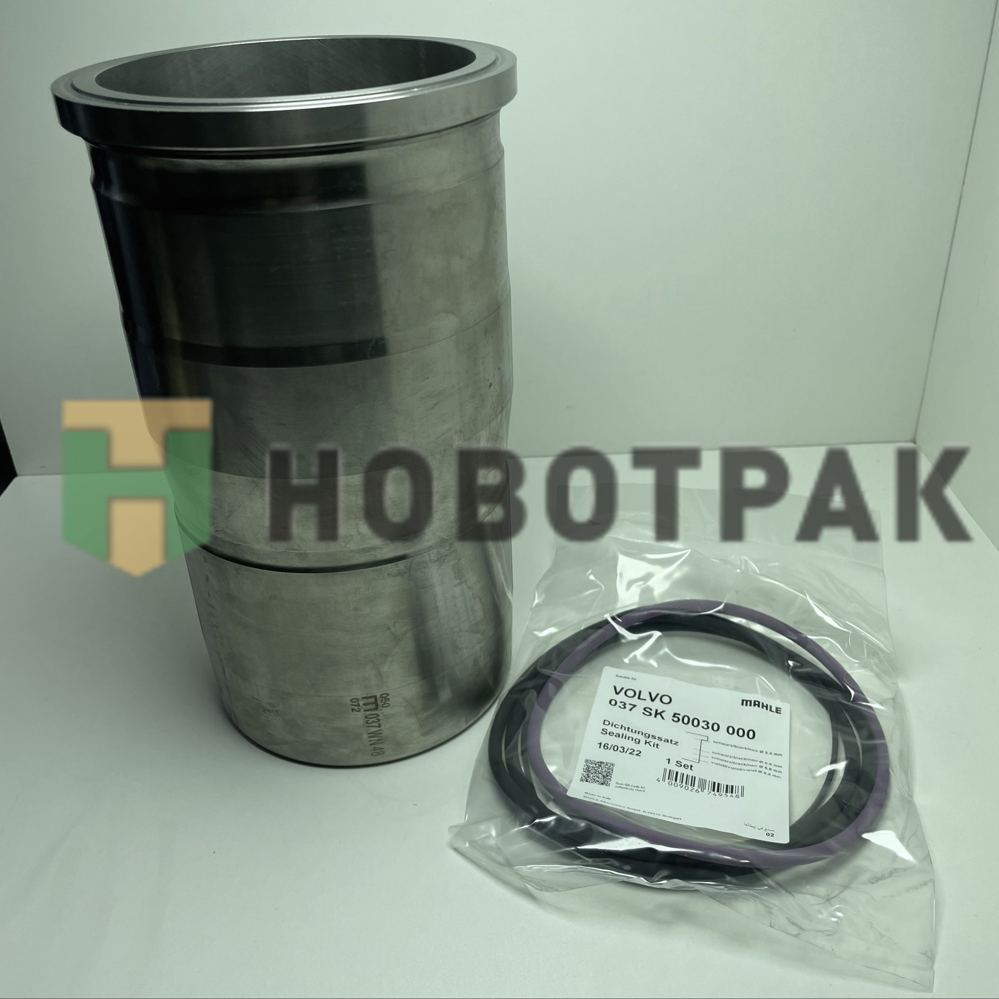 Гильза цилиндра с уплотнит. кольцами R6 d131\VOLVO D12D/D12C