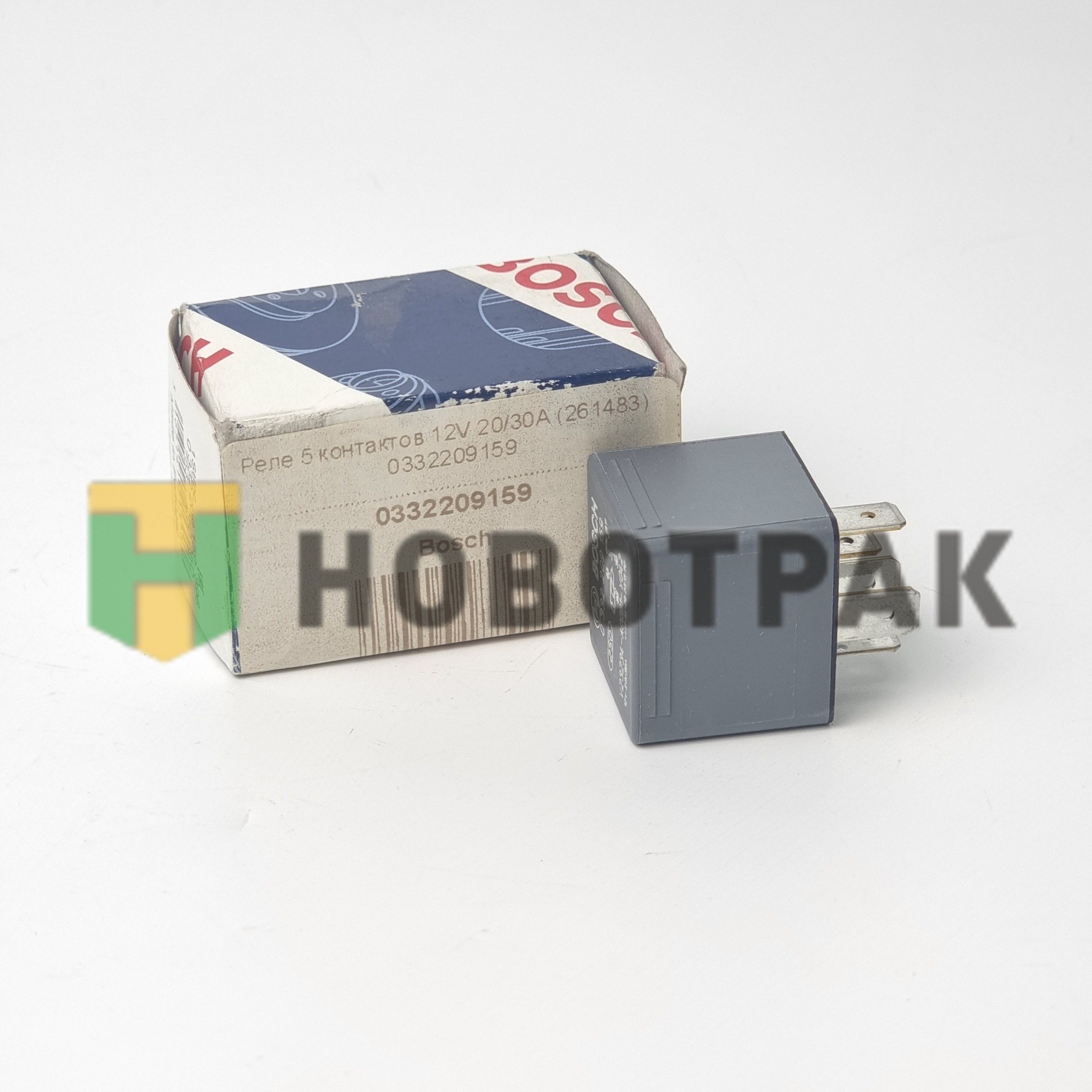 Реле 5 контактов 12V 20/30A (261483) 0332209159
