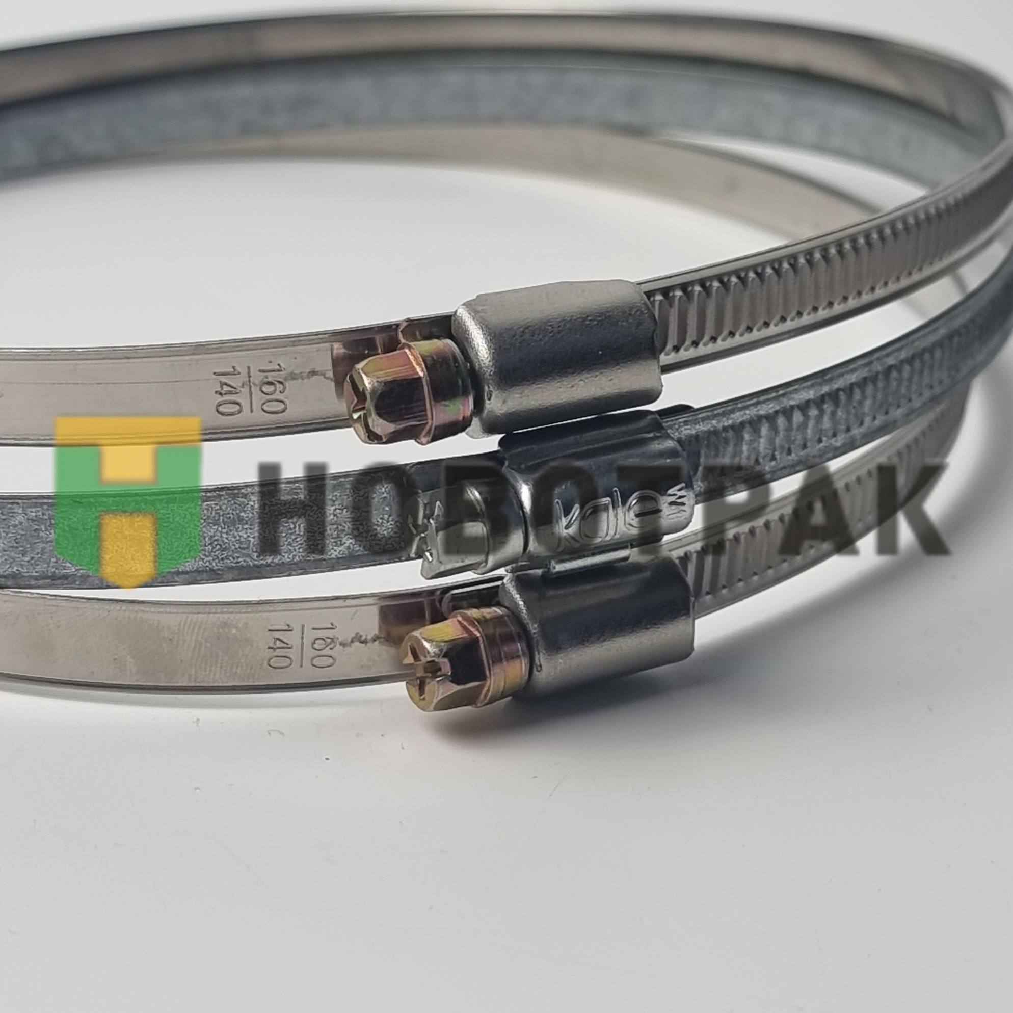 Хомут червячный 130-165*1 мм