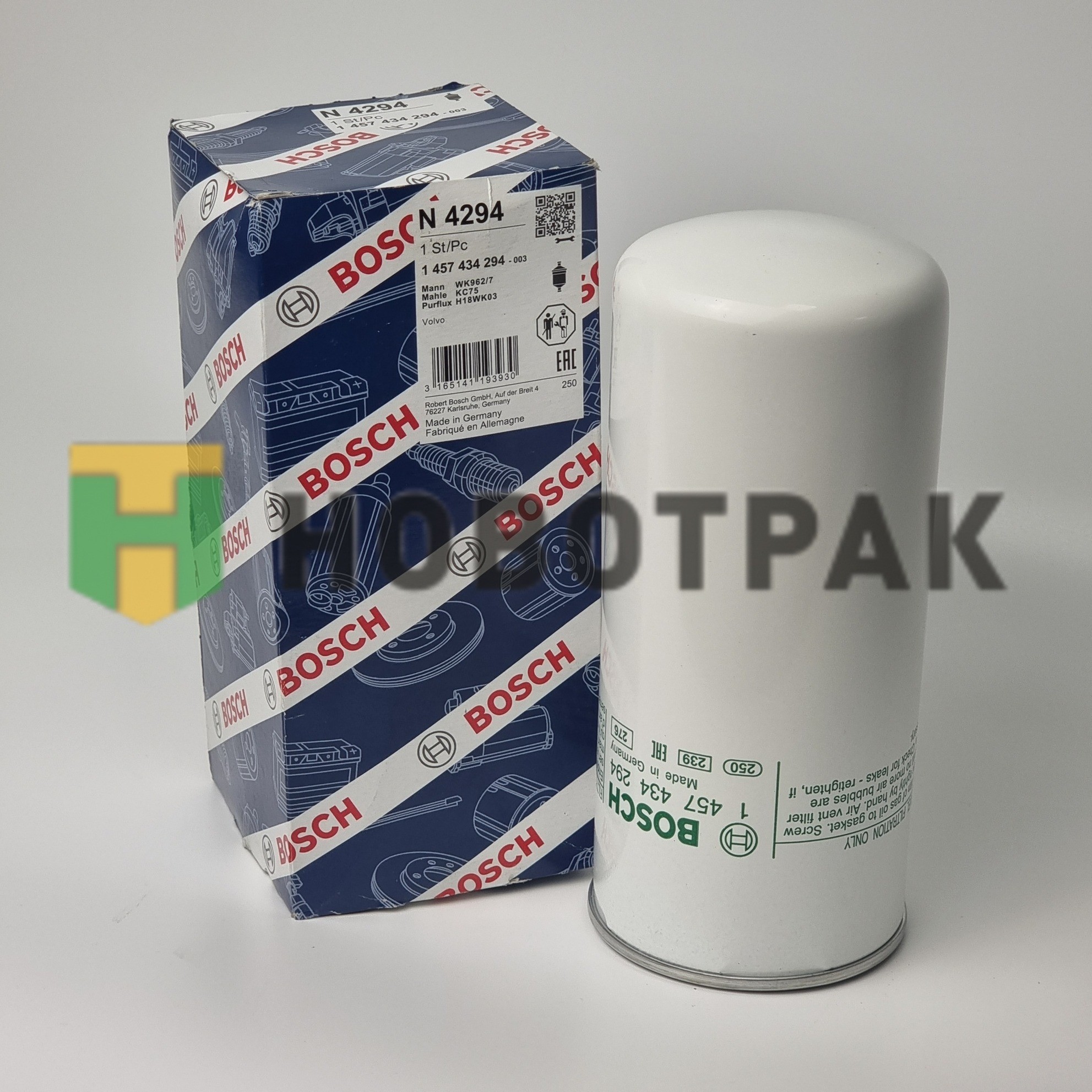 Фильтр топливный VOLVO KC75 1457434294