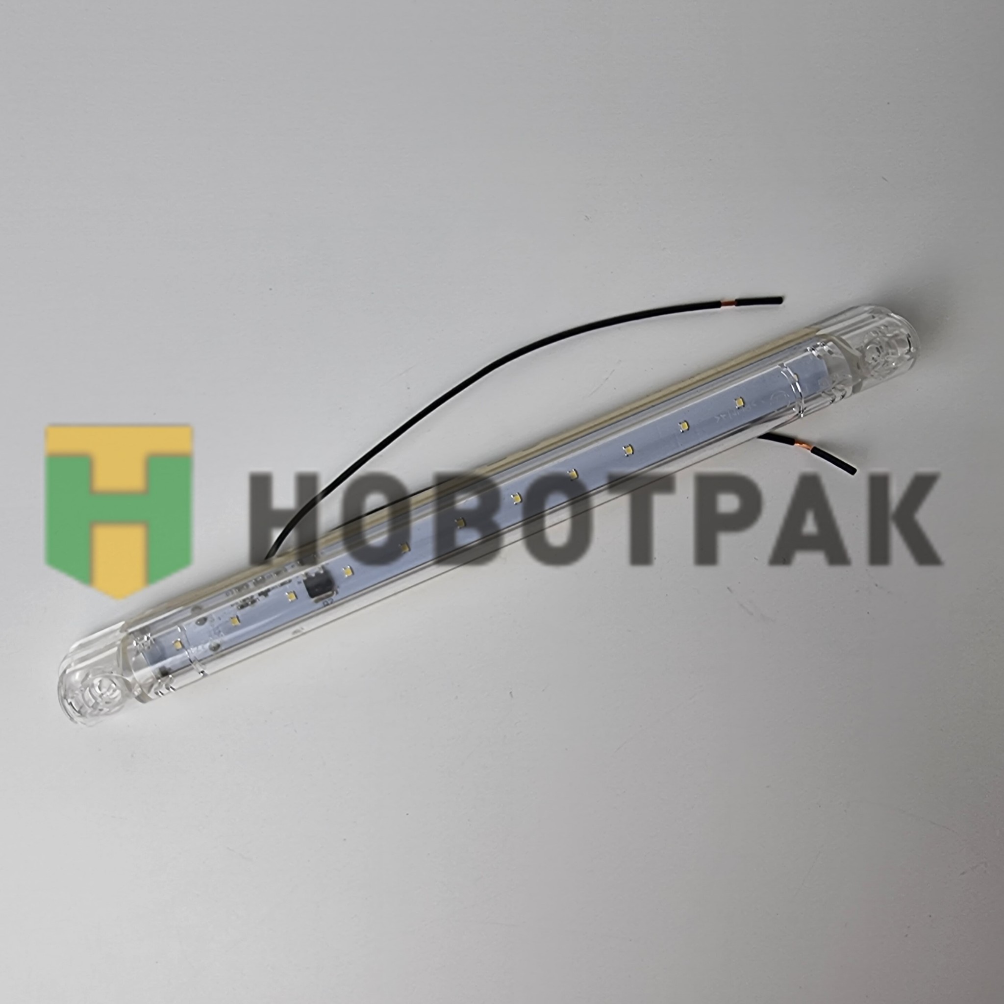 Фонарь габаритный LED белый "линейка Х"